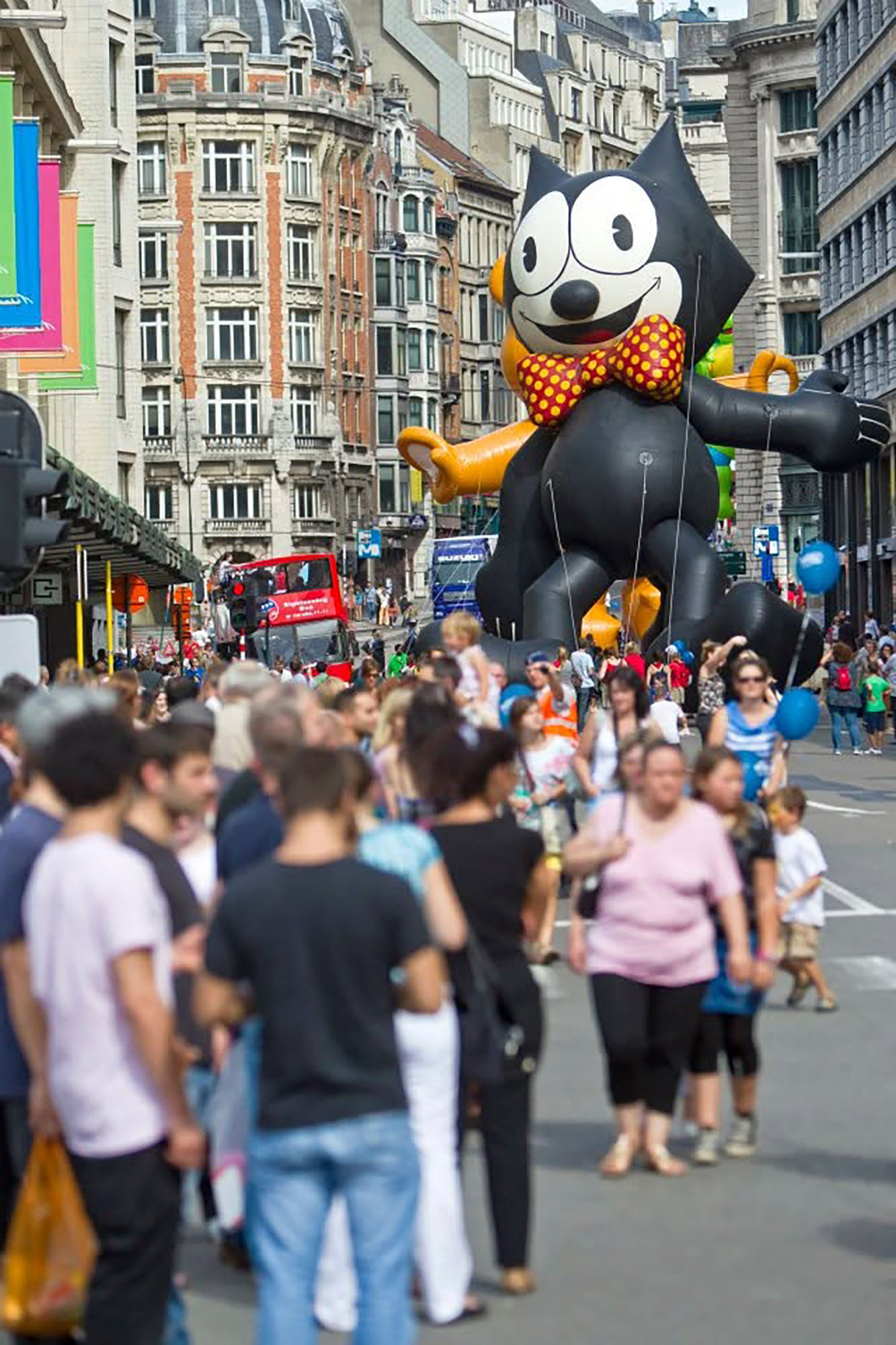 Balloon’s Day Parade, Fête de la BD, Bruxelles, 10 septembre 2011.