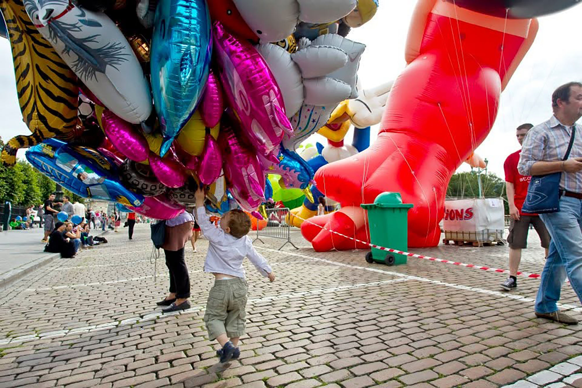 Balloon’s Day Parade, Fête de la BD, Bruxelles, 10 septembre 2011.