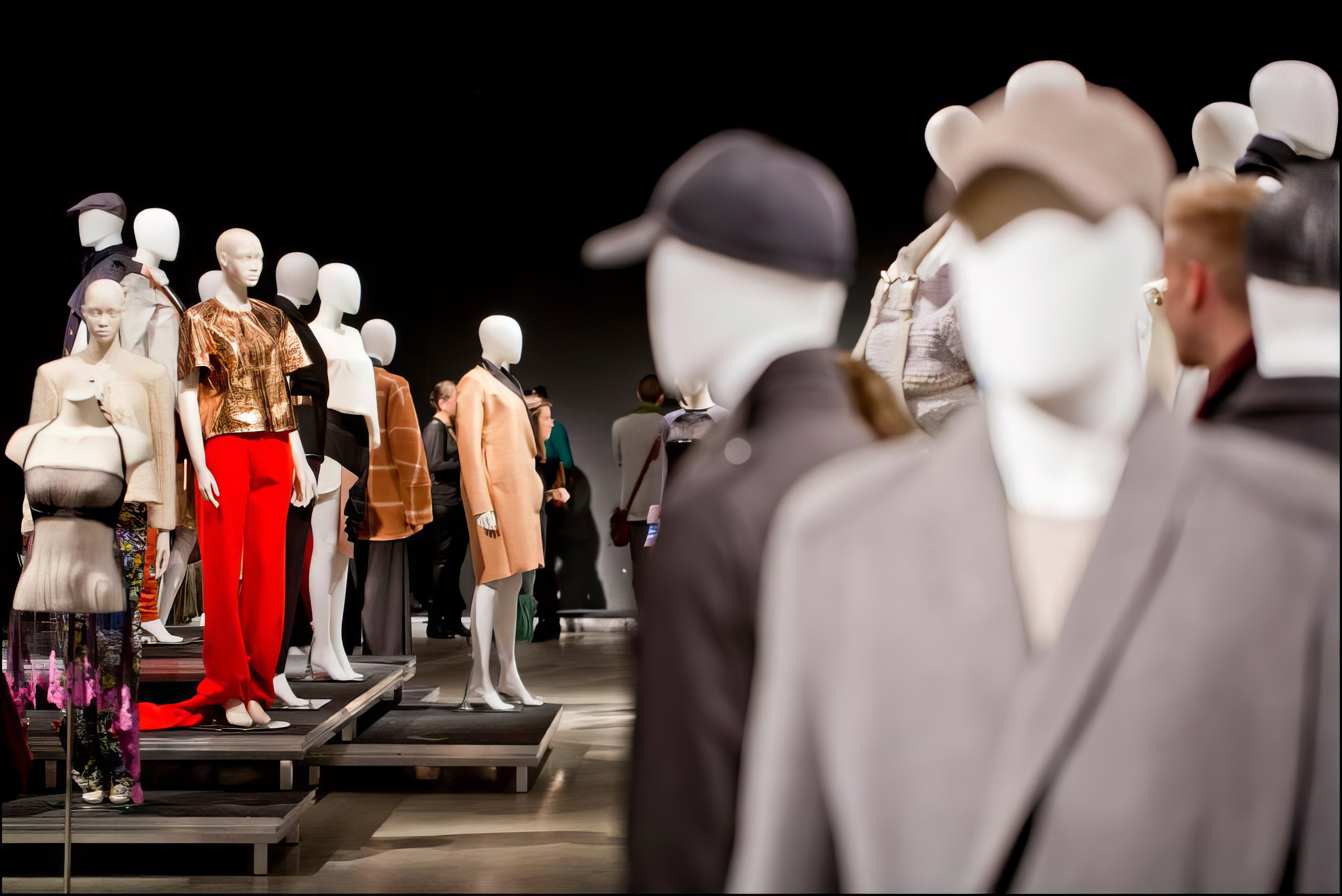 Mannequins des Brussels Fashion Days 2013.
