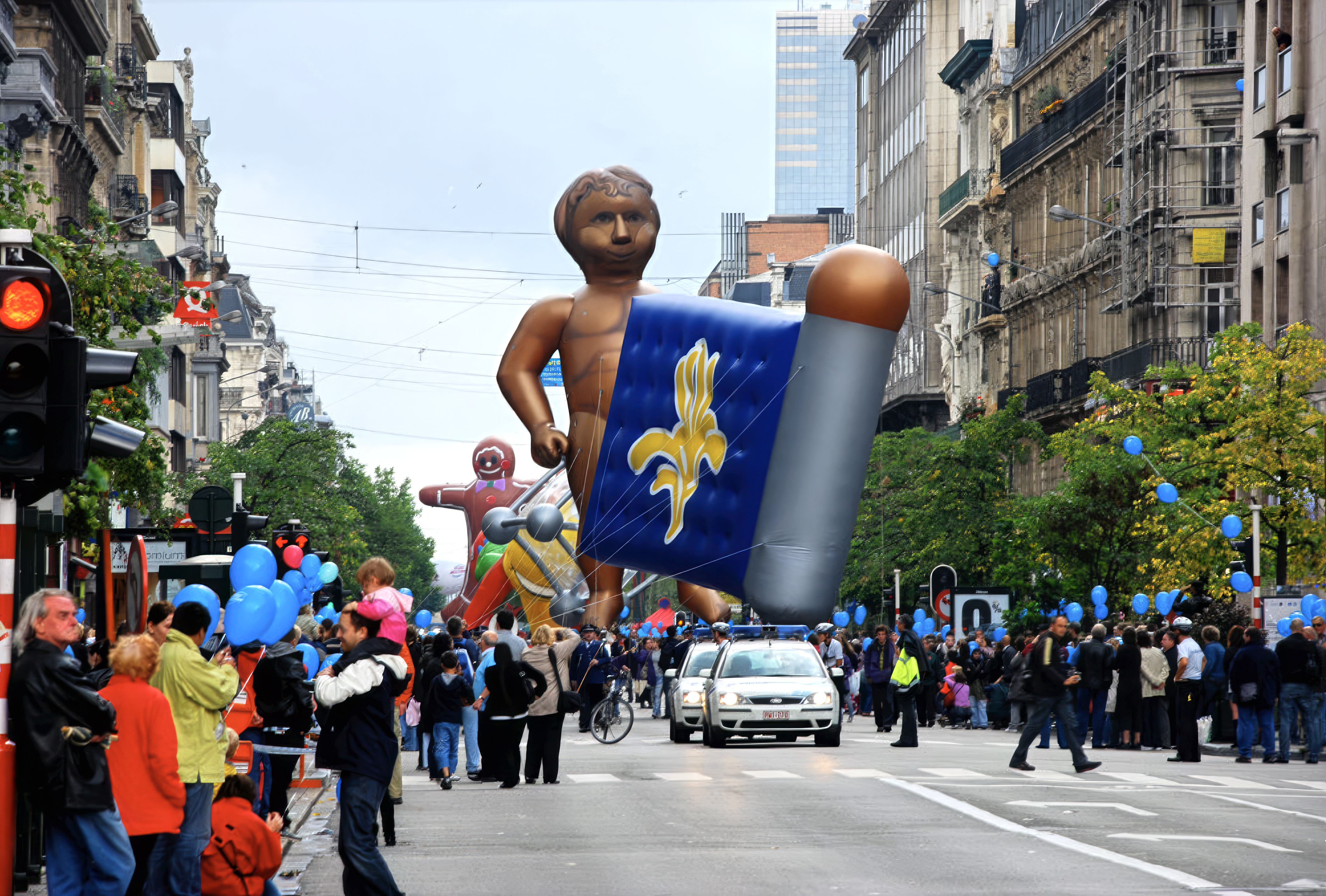 Balloon’s Day Parade dans le centre de Bruxelles, le 4 septembre 2010.