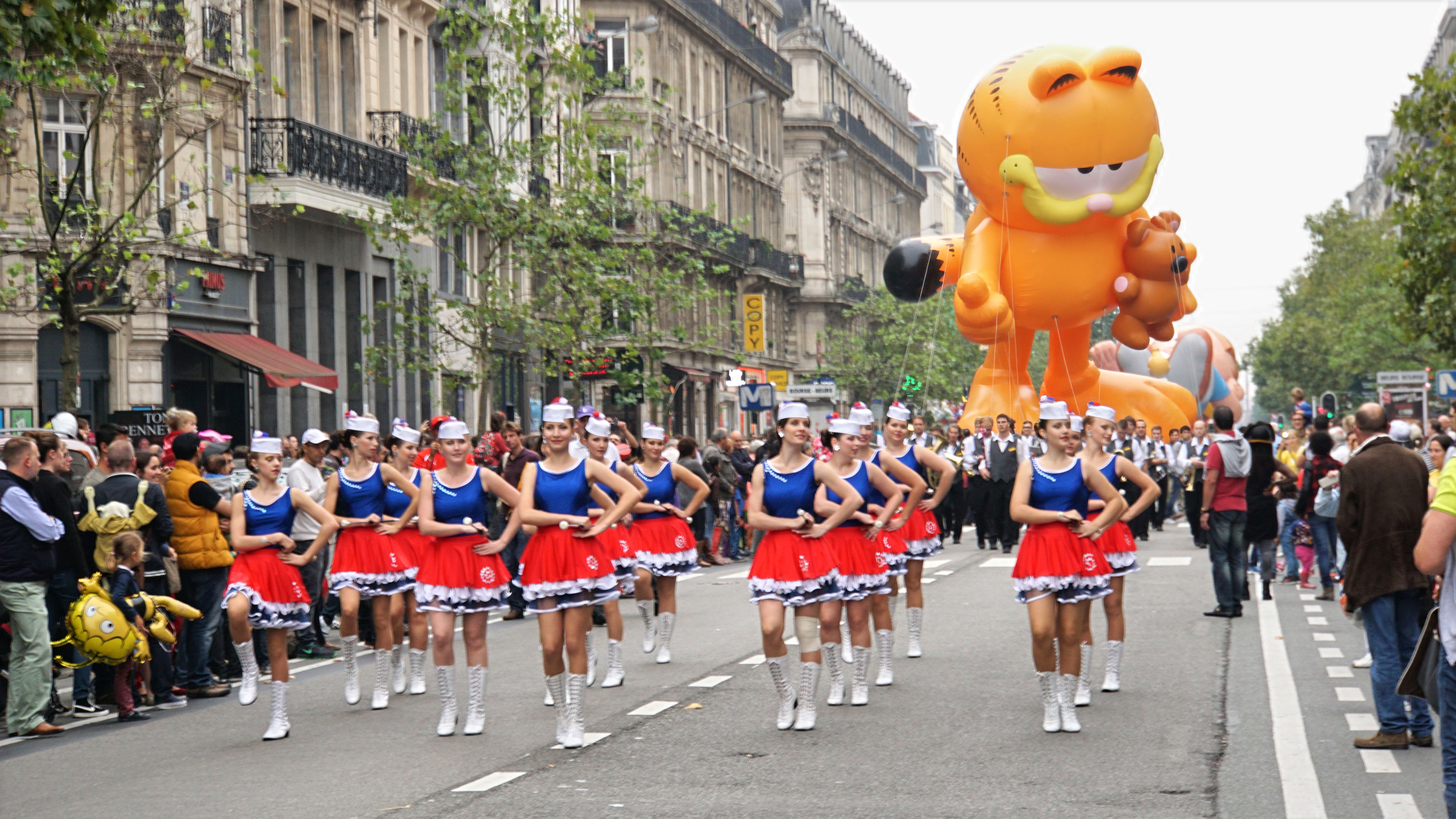 Balloon’s Day Parade, Fête de la BD, Bruxelles, 6 septembre 2014.