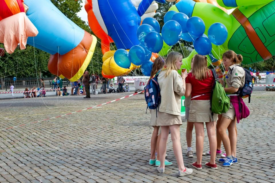 Balloon’s Day Parade, Fête de la BD, Bruxelles, 10 septembre 2011.