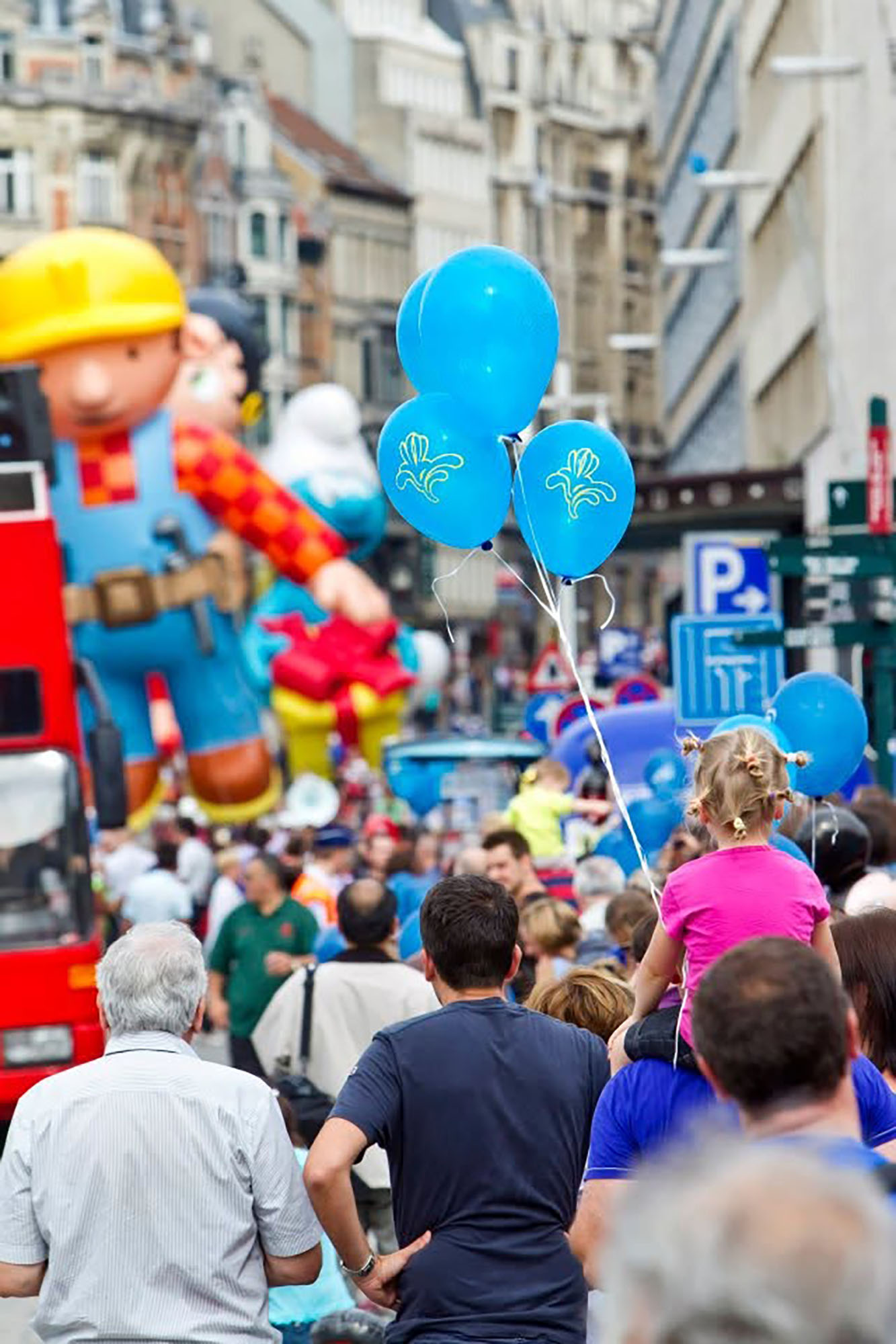 Balloon’s Day Parade, Fête de la BD, Bruxelles, 10 septembre 2011.