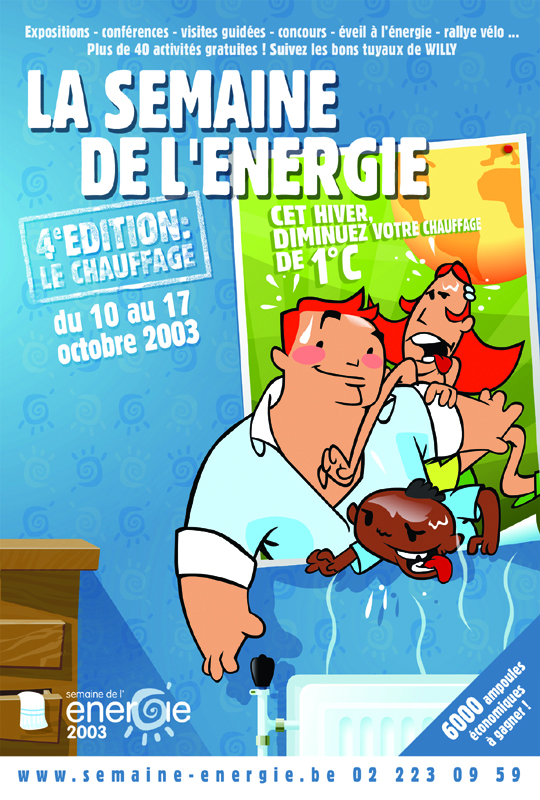 Poster and card — French version