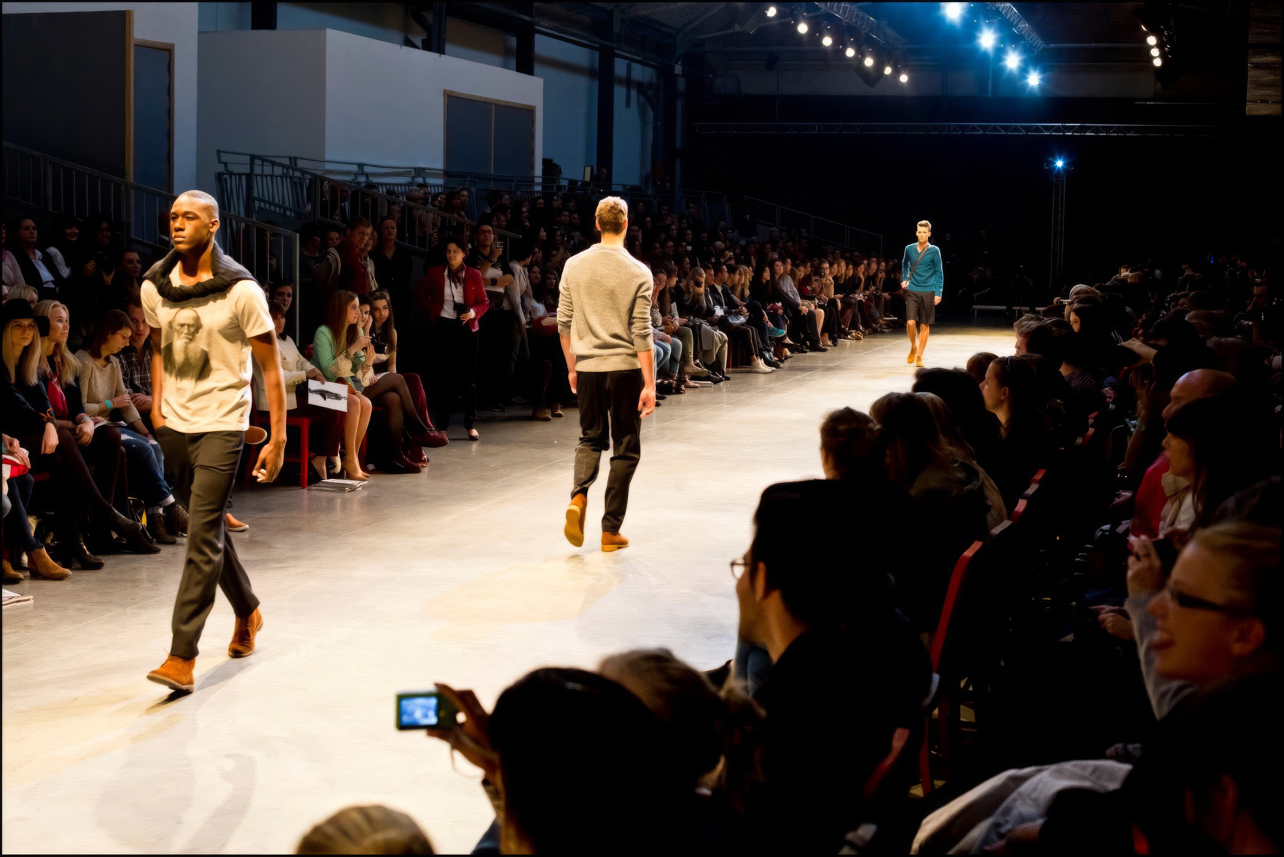 Défilés des Brussels Fashion Days 2012.