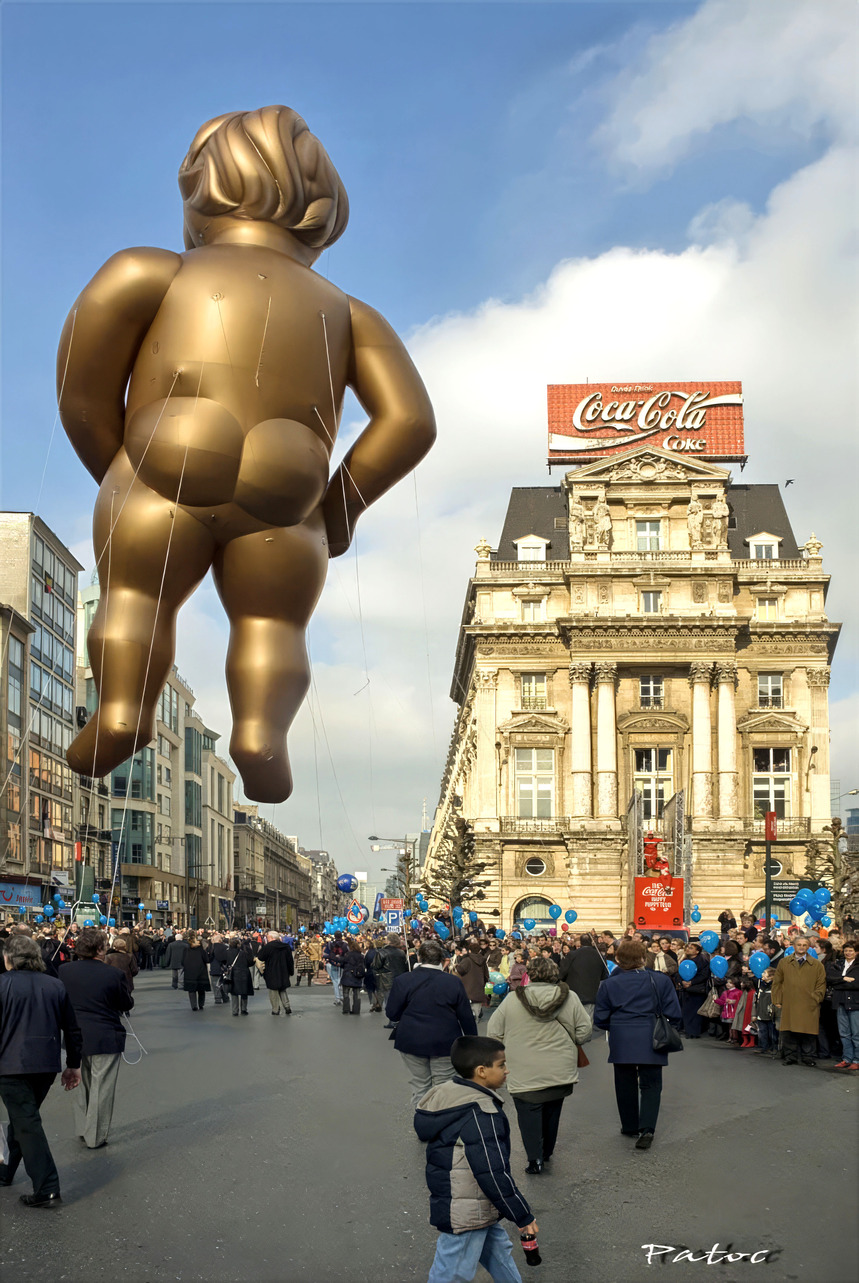 Balloon’s Day Parade dans le centre de Bruxelles, 28 février 2009.