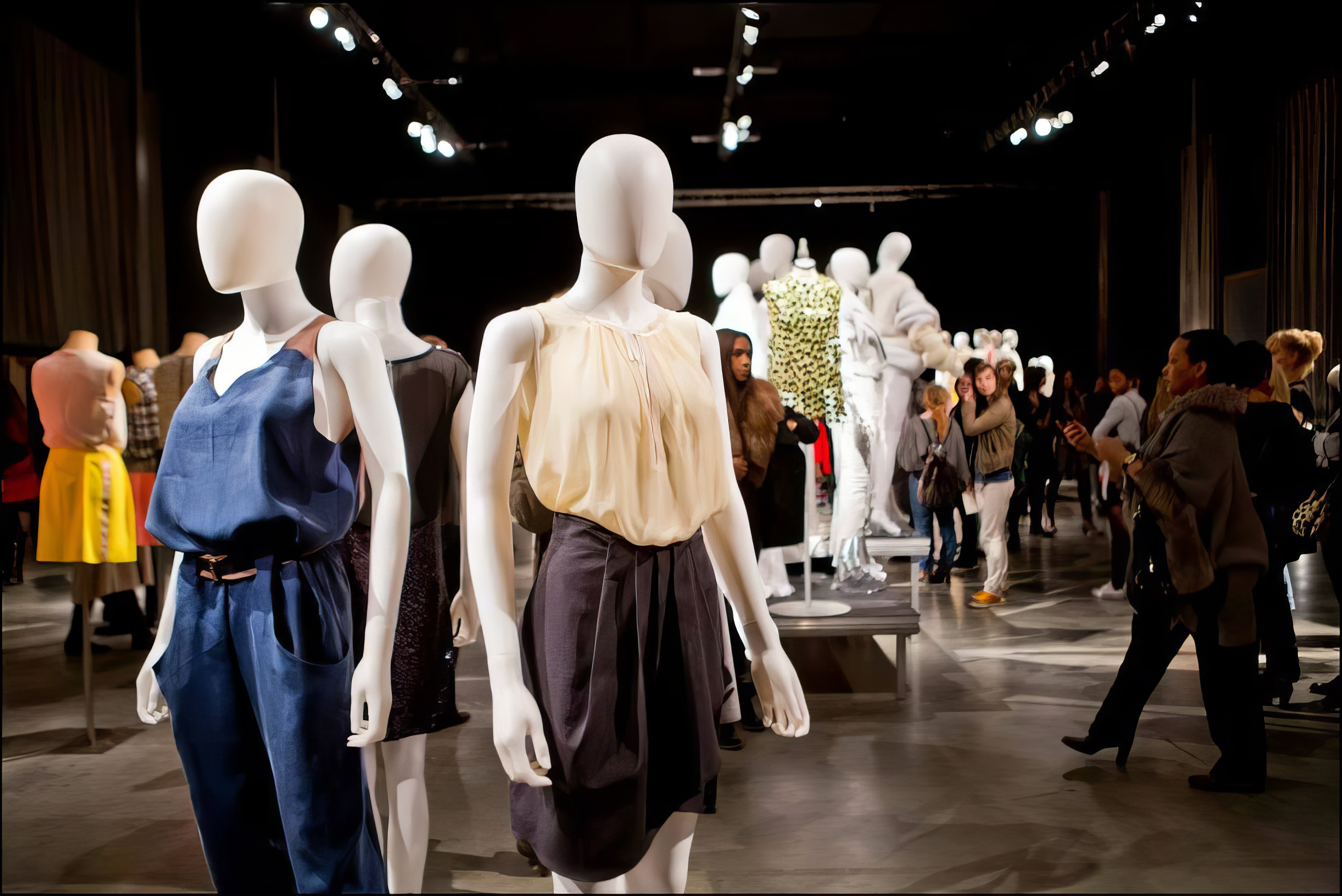 Mannequins des Brussels Fashion Days 2013.