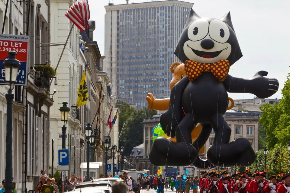 Balloon’s Day Parade, Fête de la BD, Bruxelles, 10 septembre 2011.