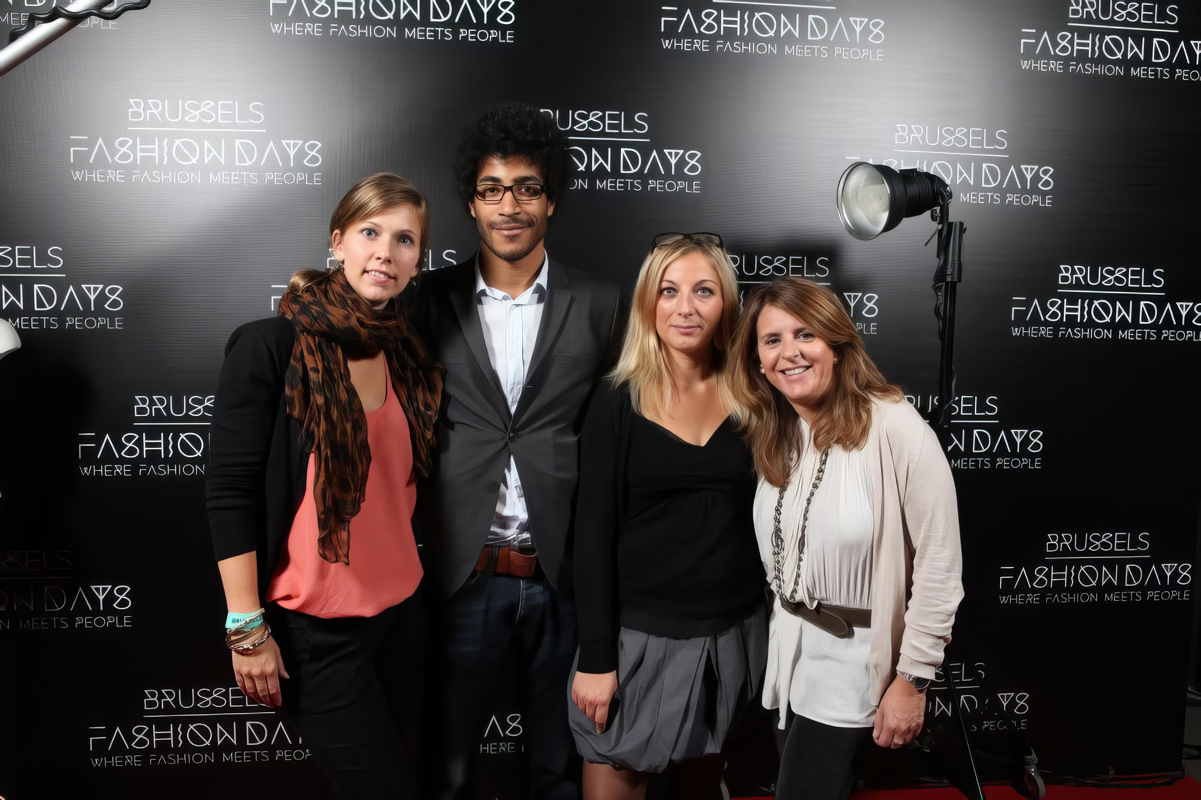 Photocall des Brussels Fashion Days 2012.