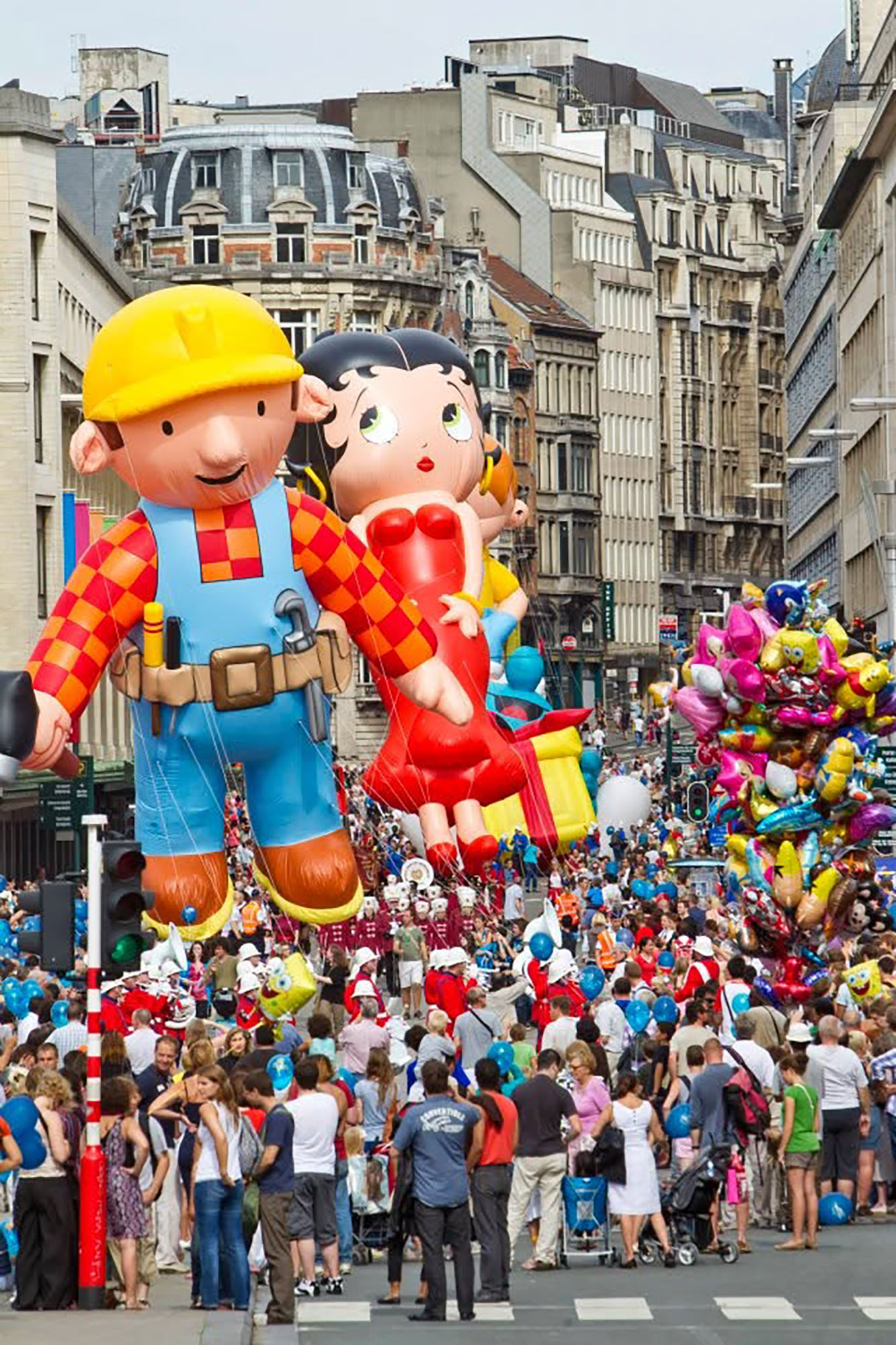 Balloon’s Day Parade, Fête de la BD, Bruxelles, 10 septembre 2011.