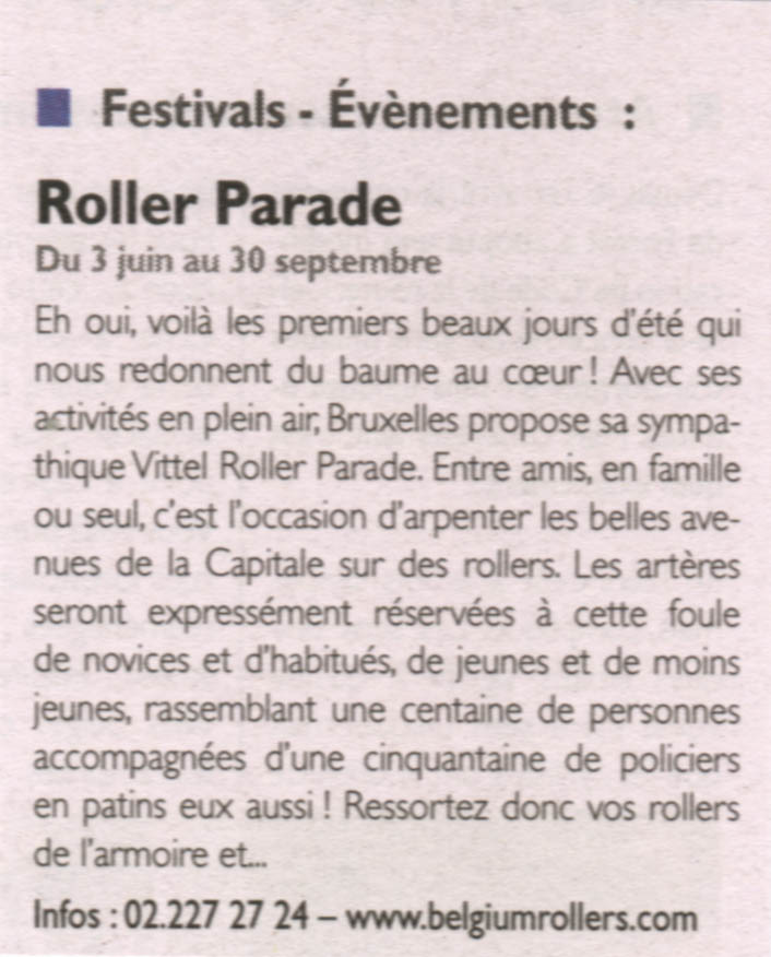 Festivals - Events : Roller Parade