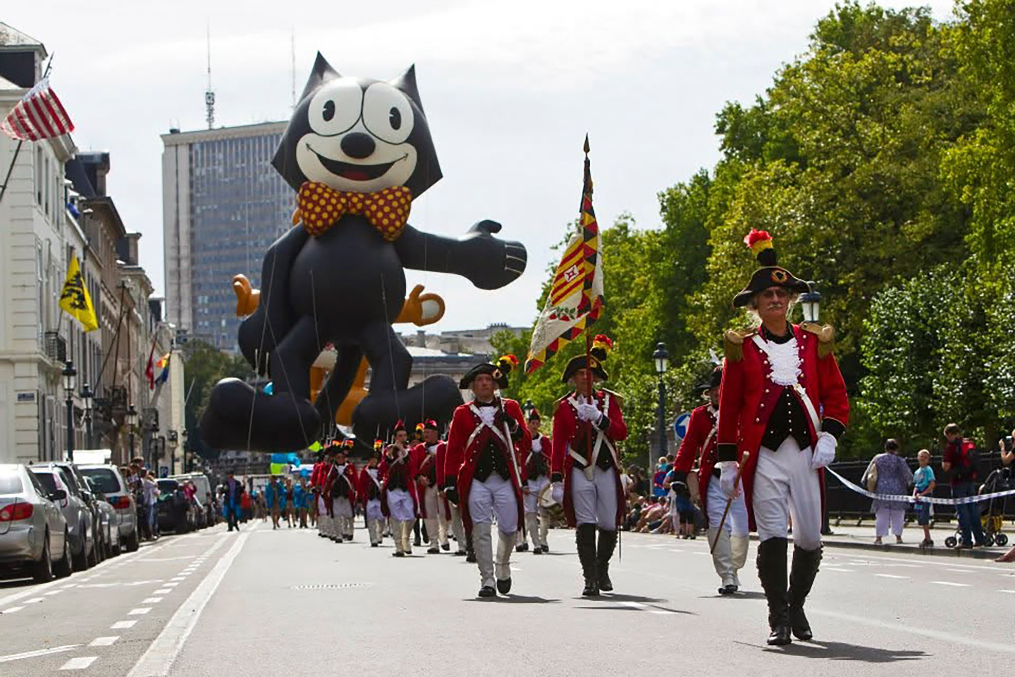 Balloon’s Day Parade, Fête de la BD, Bruxelles, 10 septembre 2011.