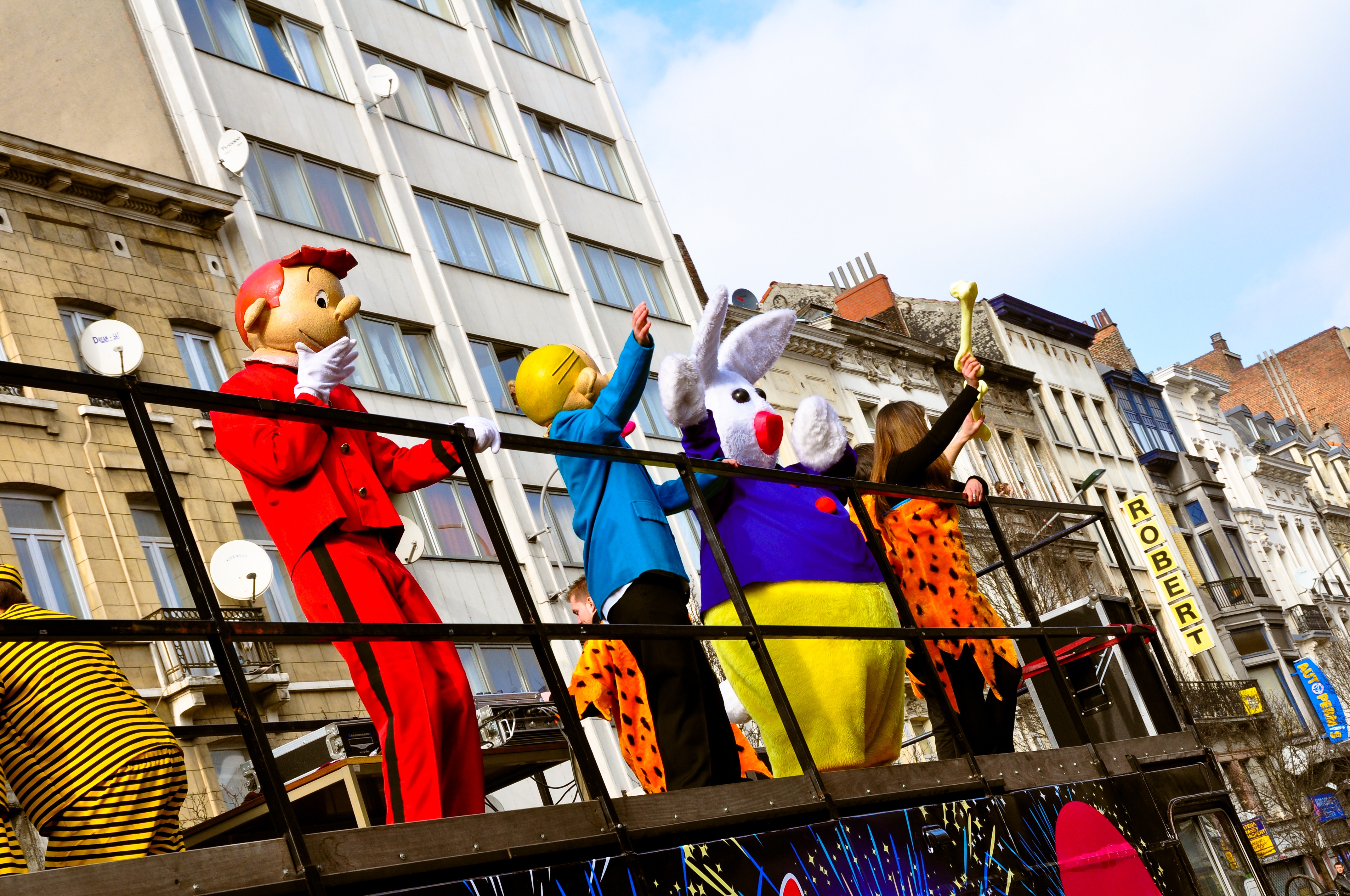 Balloon’s Day Parade dans le centre de Bruxelles, 28 février 2009.