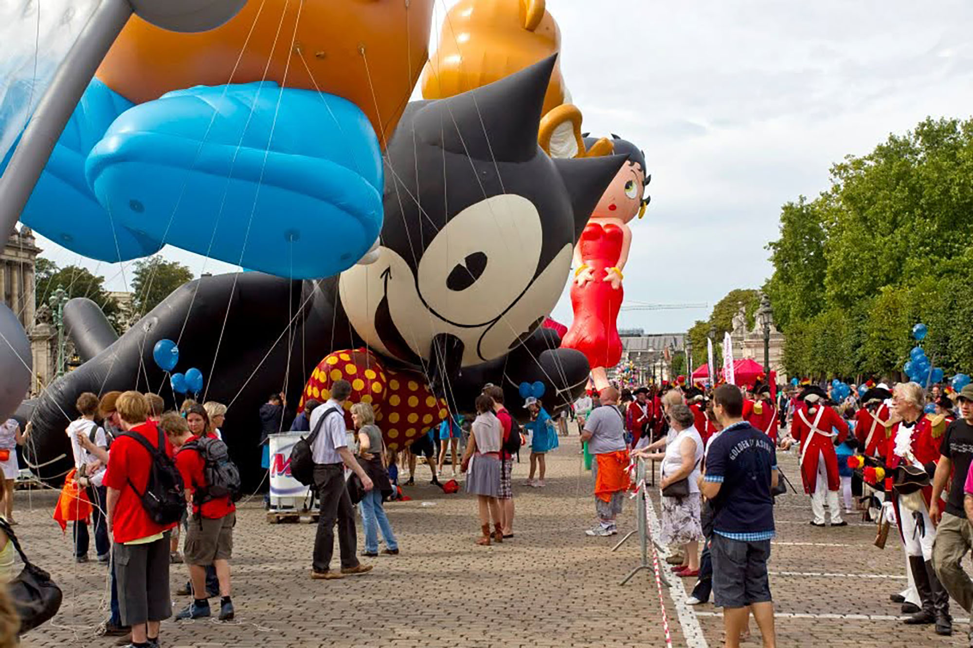 Balloon’s Day Parade, Fête de la BD, Bruxelles, 10 septembre 2011.