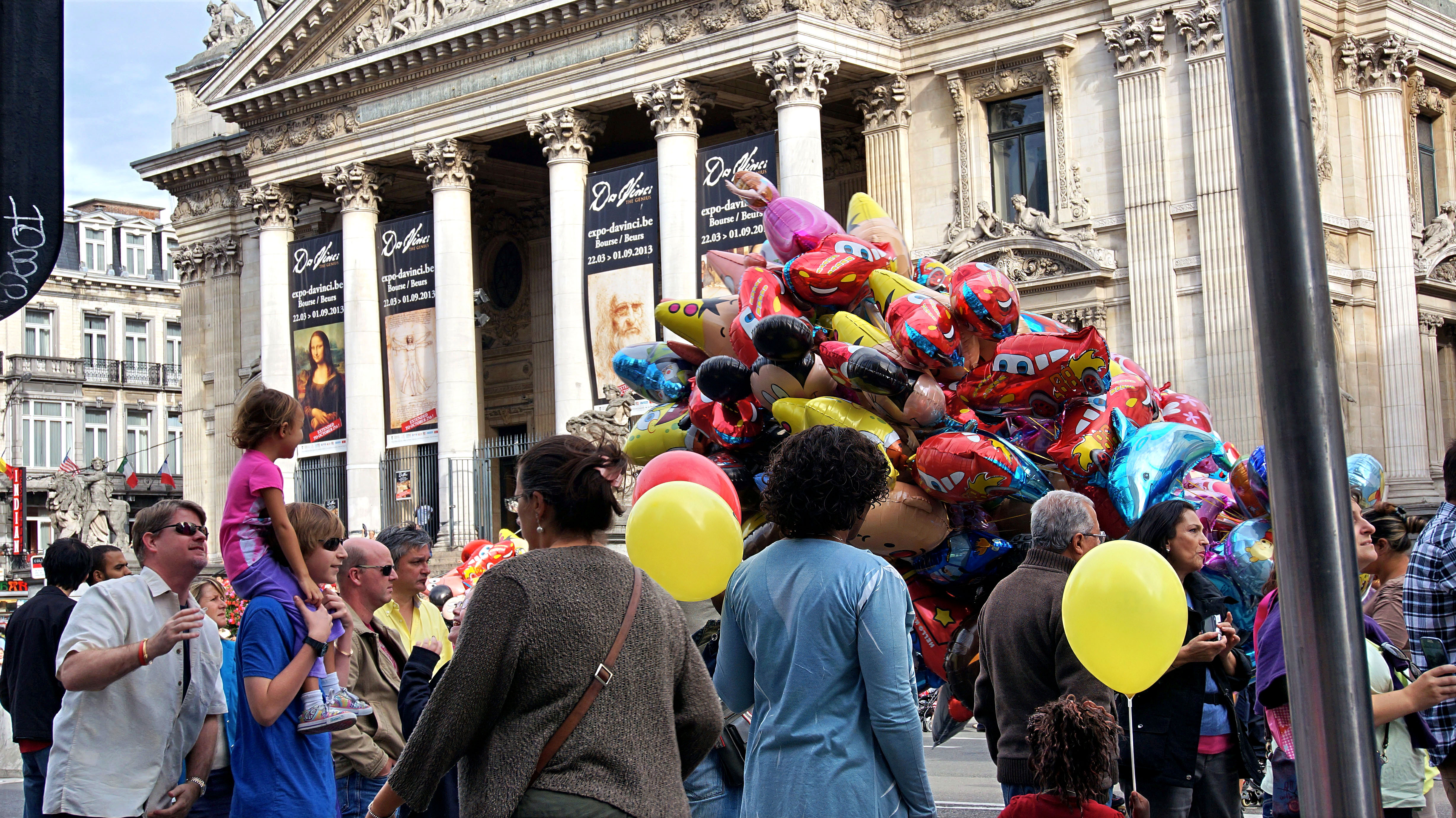 Balloon’s Day Parade photographiée par Miguel Discart et Kiri Karma, Fête de la BD, Bruxelles, 7 septembre 2013.