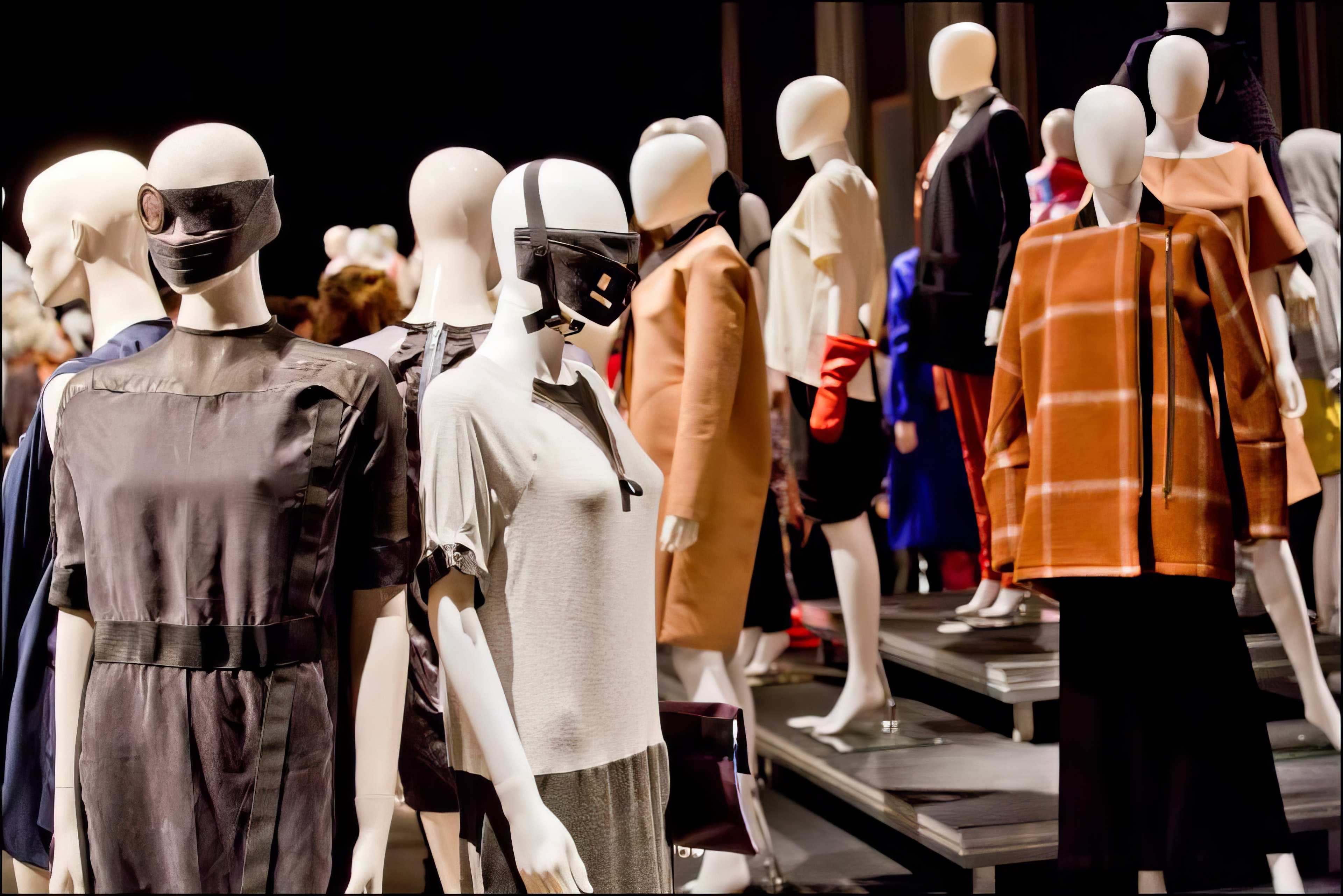 Mannequins des Brussels Fashion Days 2013.