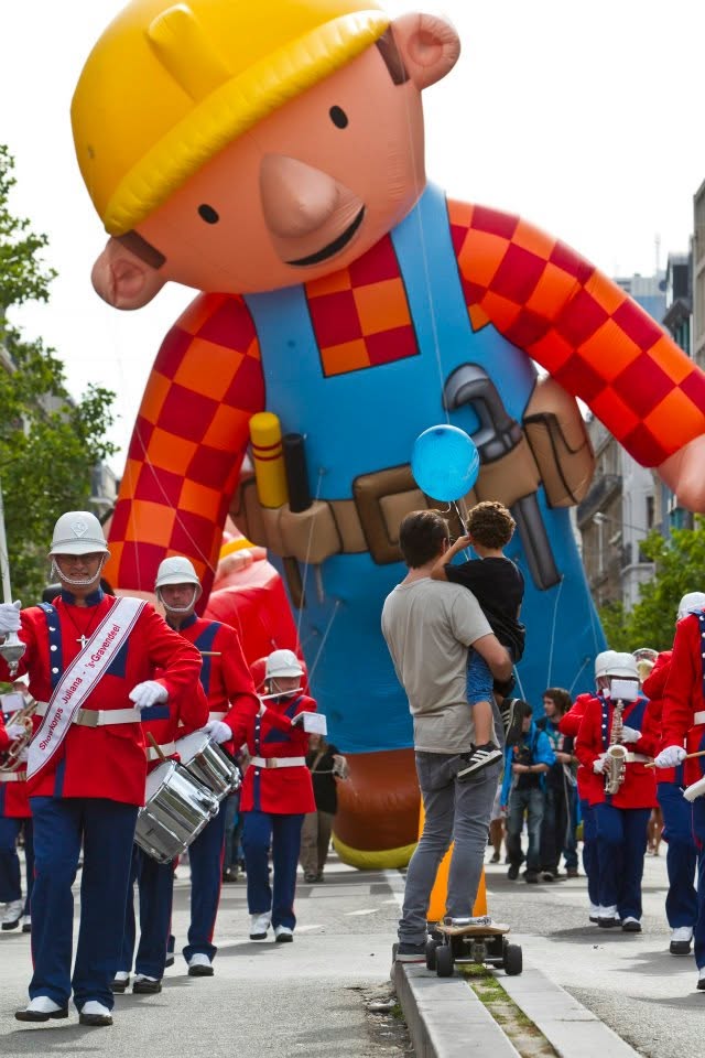 Balloon’s Day Parade, Fête de la BD, Bruxelles, 10 septembre 2011.