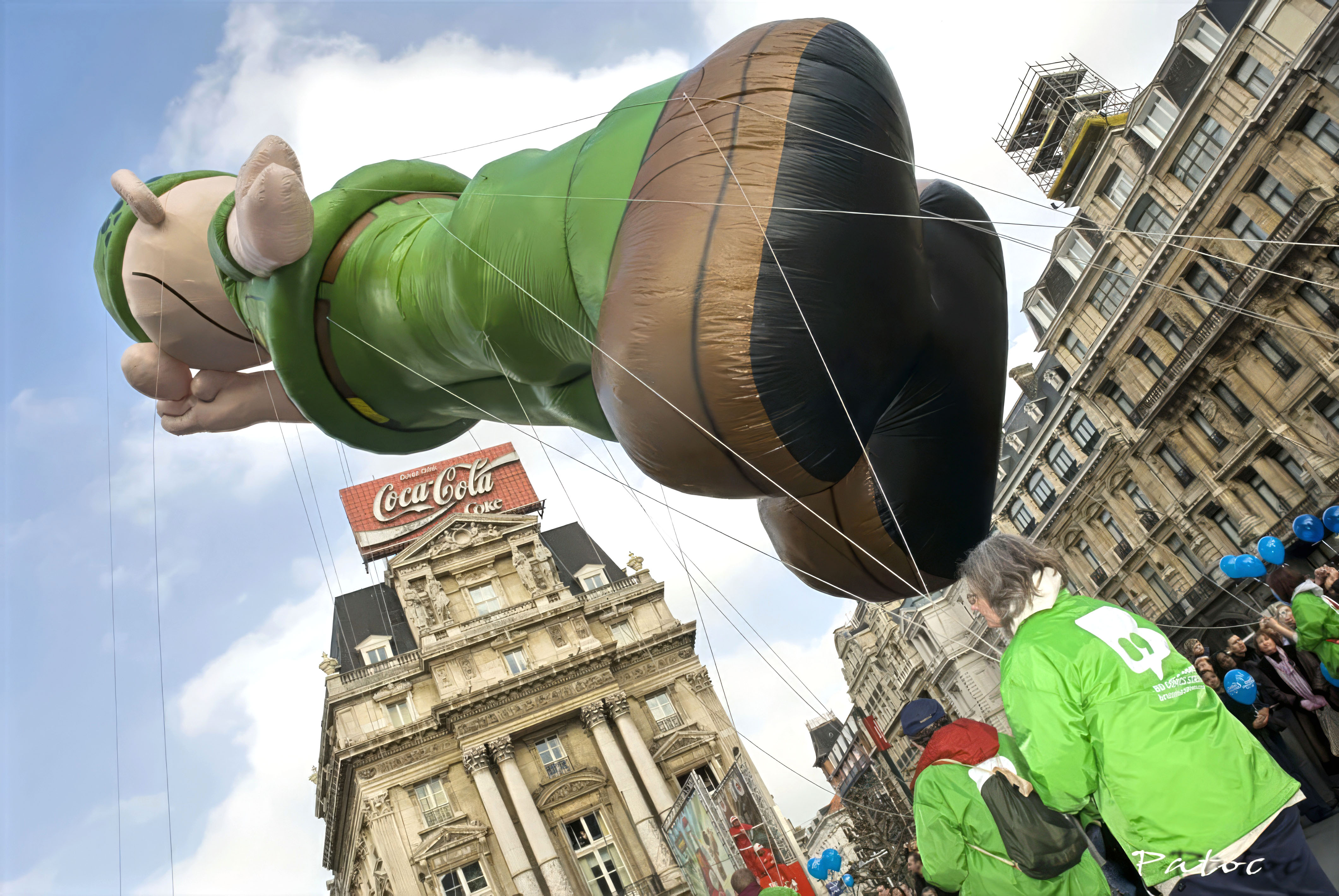 Balloon’s Day Parade dans le centre de Bruxelles, 28 février 2009.