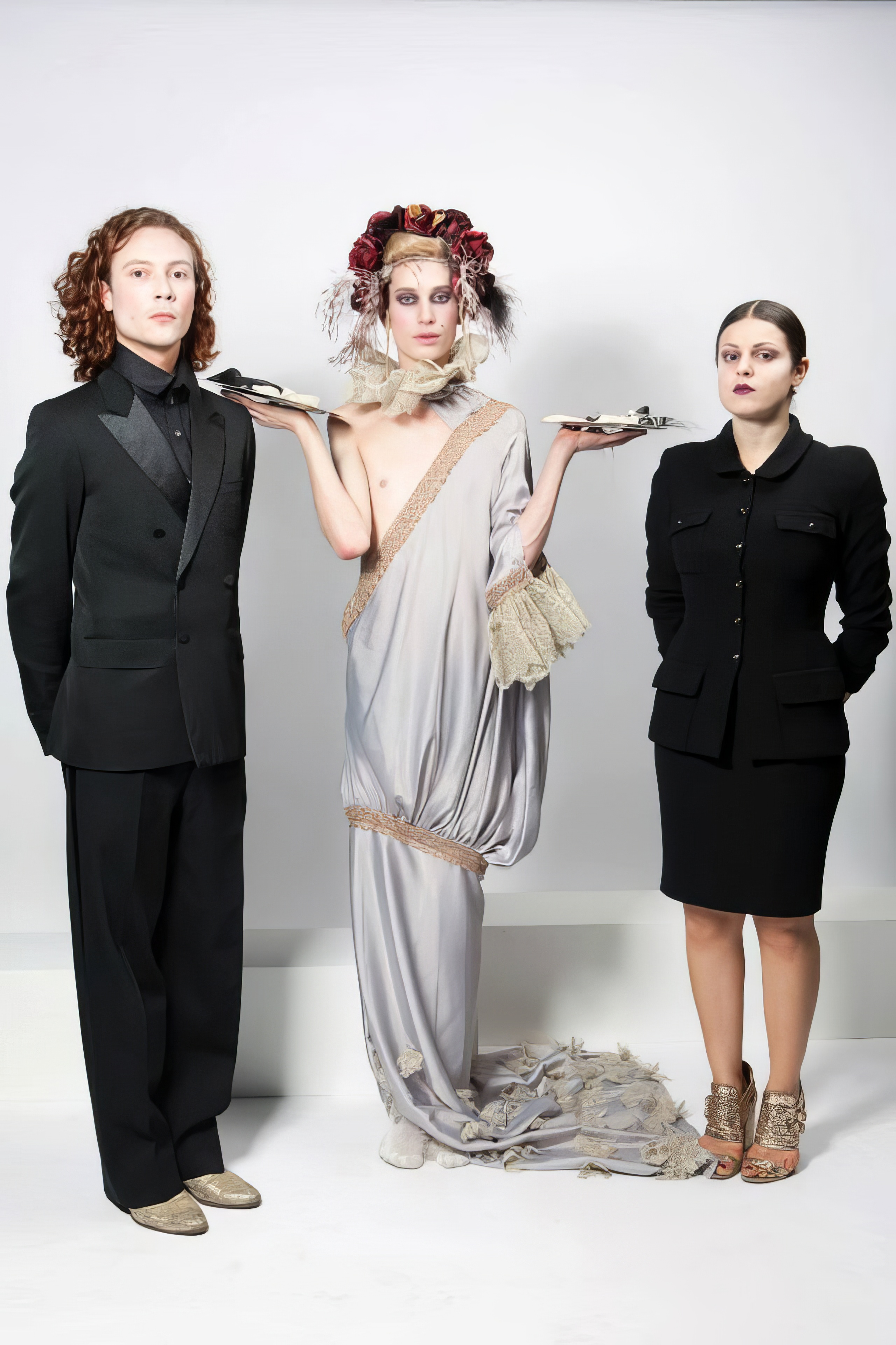 Live Fashion Shoot de Romain Brau et Vanessa Pinto aux Brussels Fashion Days 2013.
