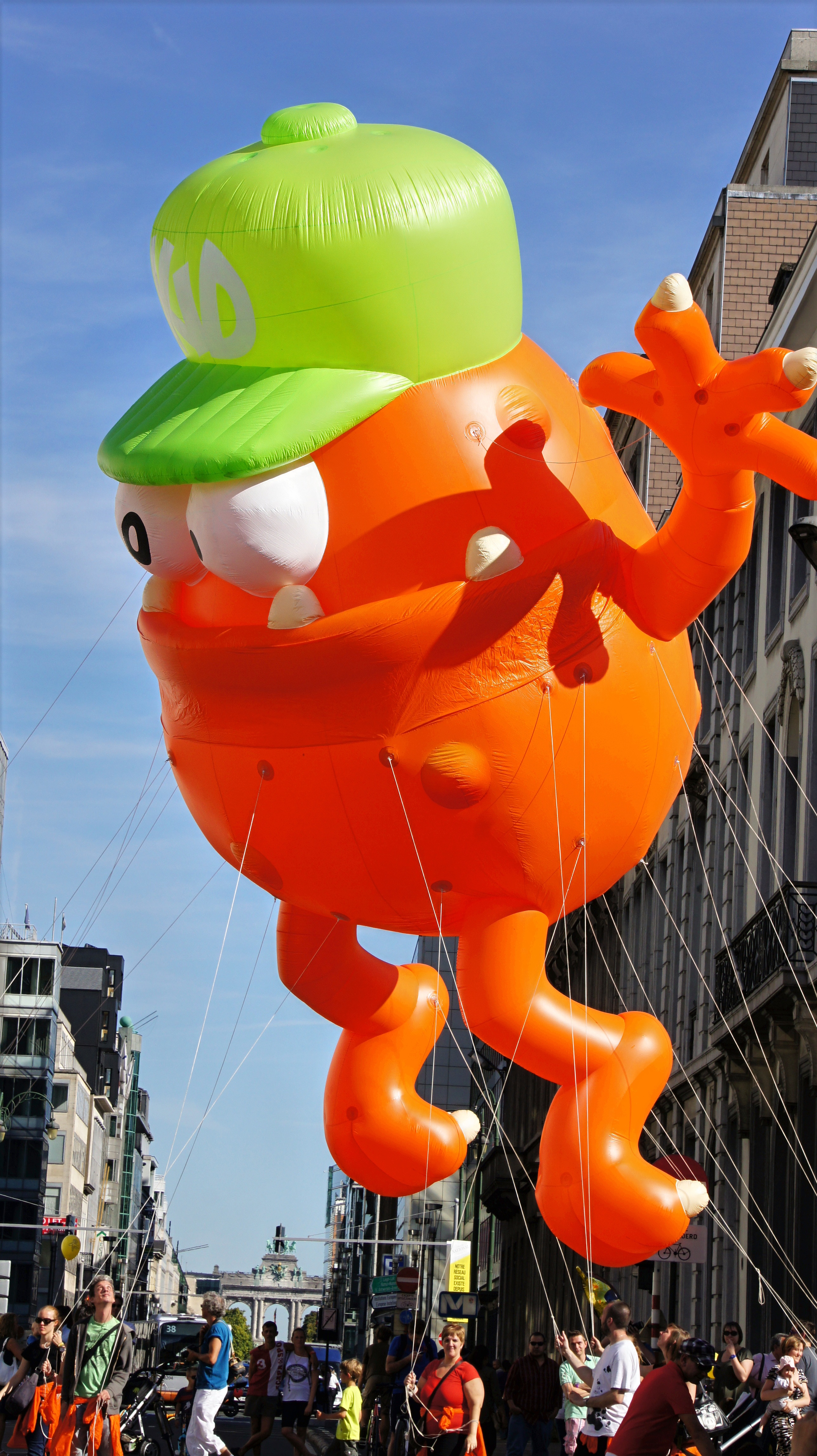 Balloon’s Day Parade, Fête de la BD, Bruxelles, 8 septembre 2012.