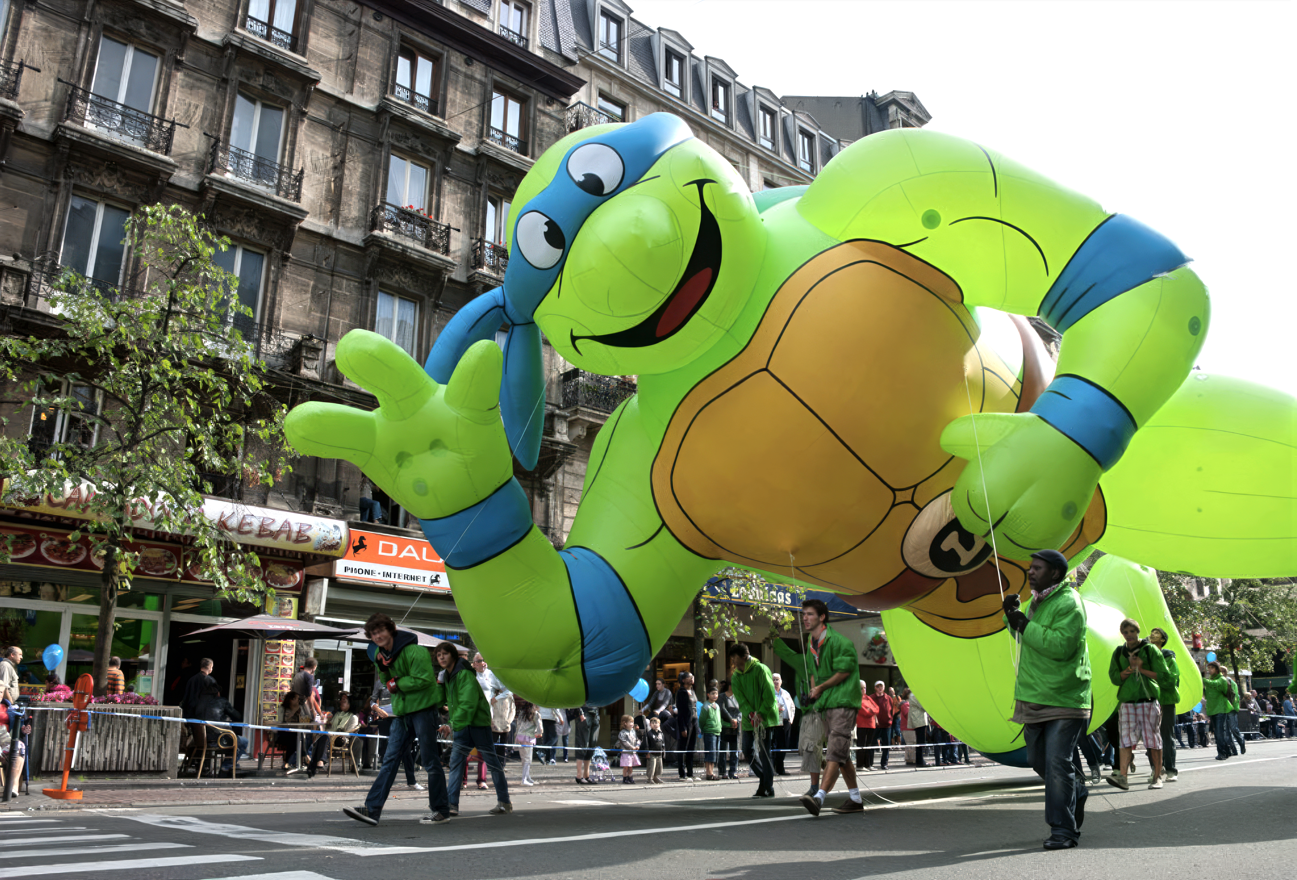 Balloon’s Day Parade, Fête de la BD, Bruxelles, 4 septembre 2010.