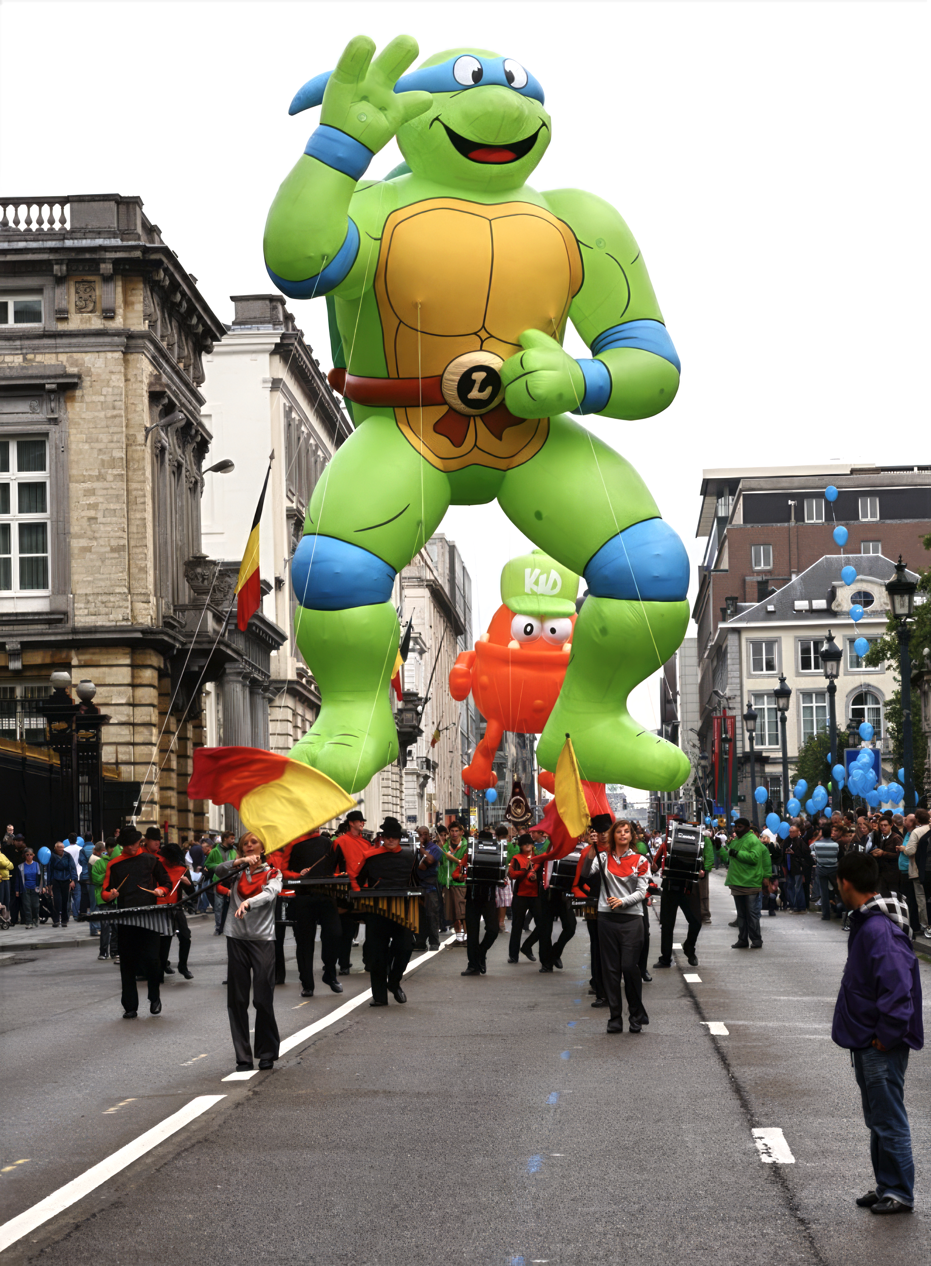 Balloon’s Day Parade, Fête de la BD, Bruxelles, 4 septembre 2010.