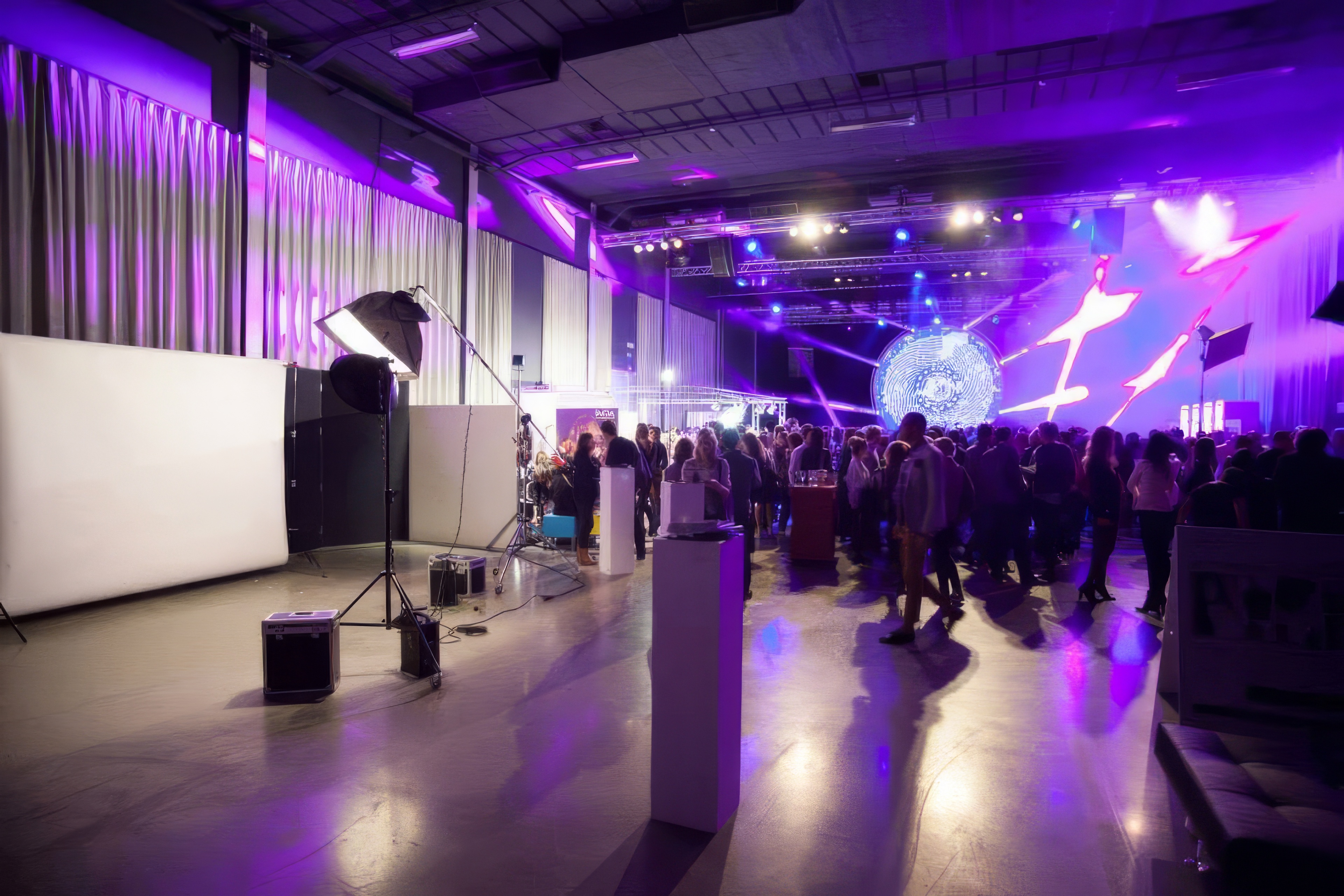 Live Fashion Shoot de Romain Brau et Vanessa Pinto aux Brussels Fashion Days 2013.