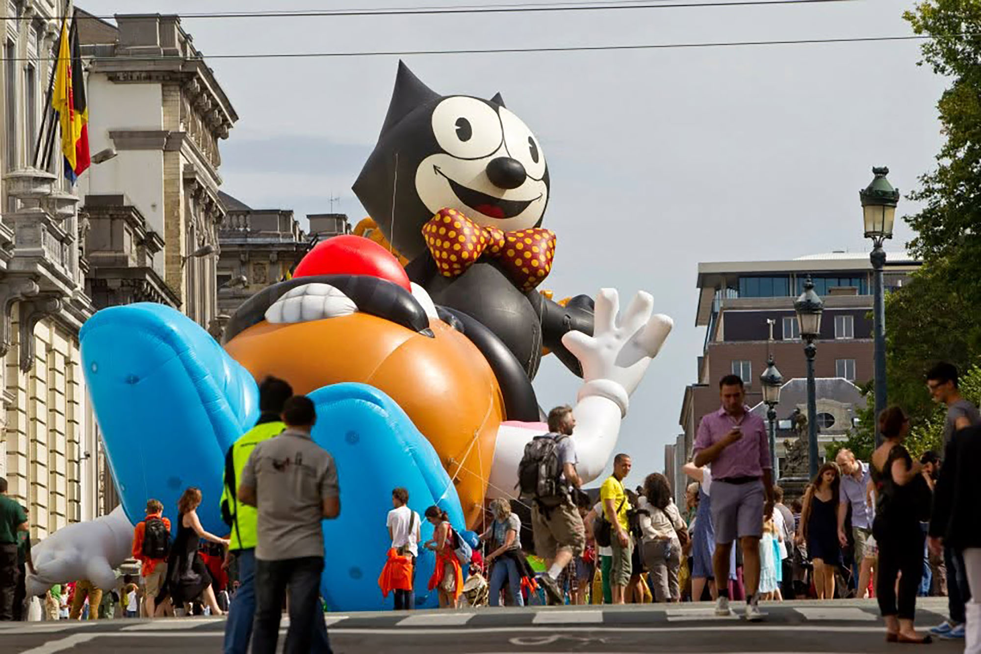 Balloon’s Day Parade, Fête de la BD, Bruxelles, 10 septembre 2011.