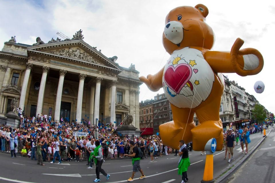 Balloon’s Day Parade, Fête de la BD, Bruxelles, 10 septembre 2011.