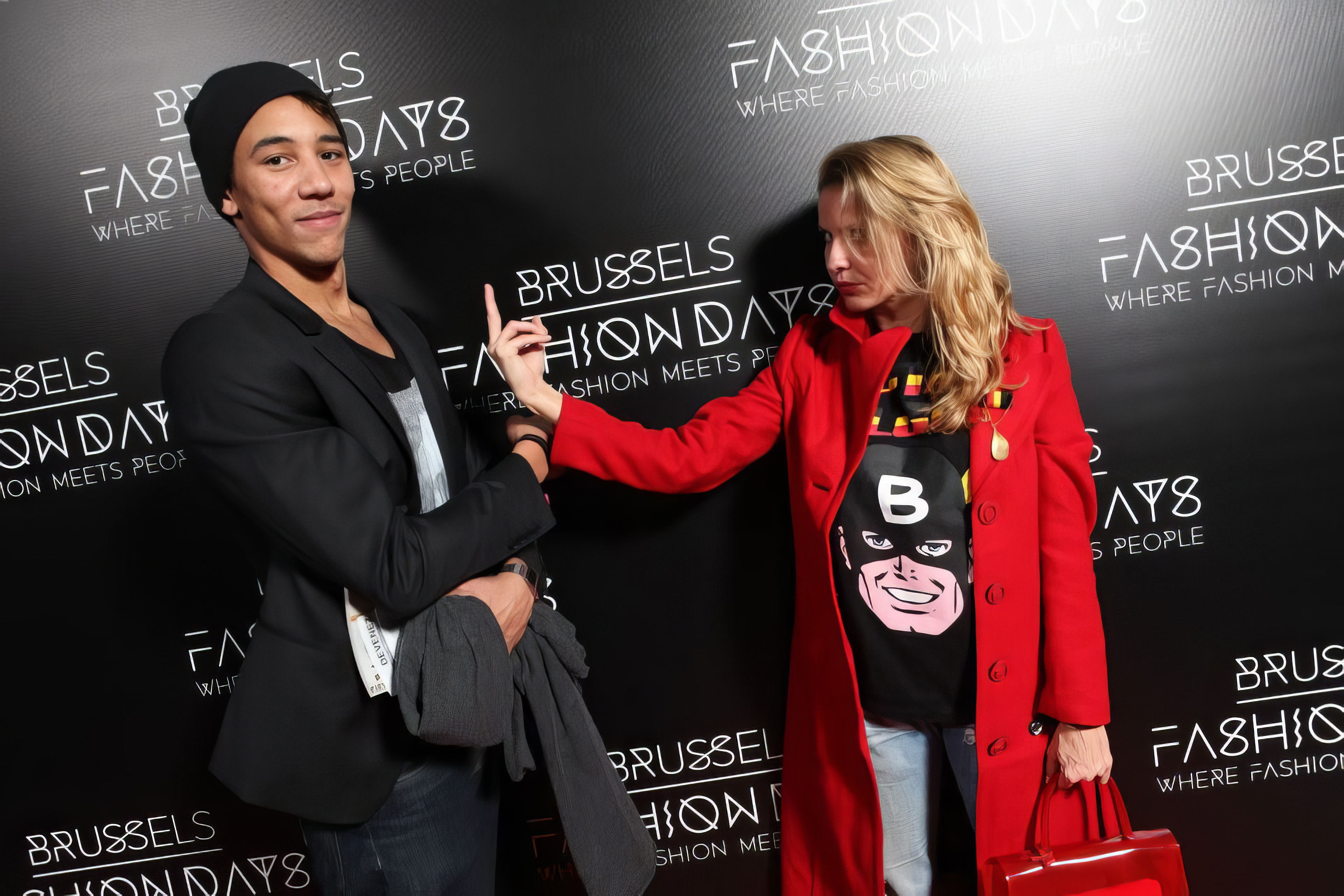 Photocall des Brussels Fashion Days 2012.
