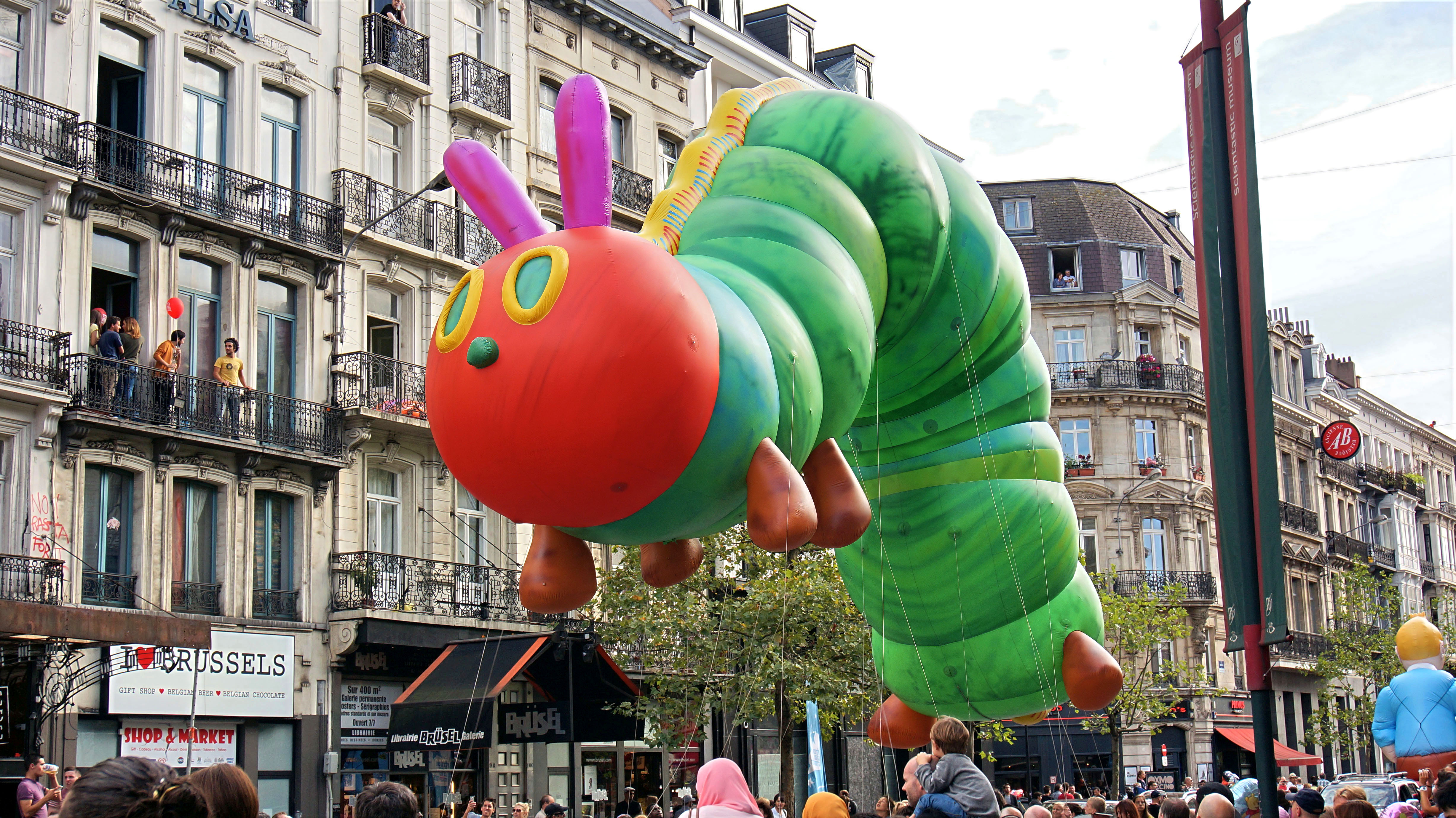 Balloon’s Day Parade photographiée par Miguel Discart et Kiri Karma, Fête de la BD, Bruxelles, 7 septembre 2013.