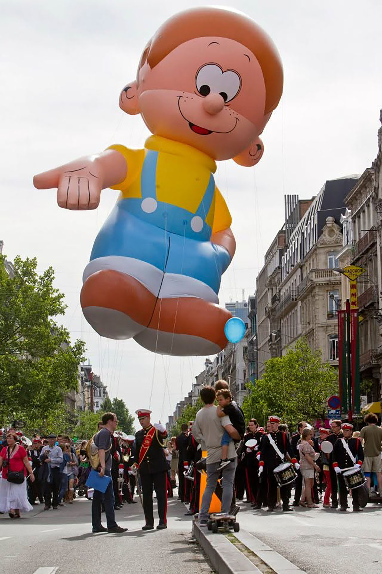 Balloon’s Day Parade, Fête de la BD, Bruxelles, 10 septembre 2011.