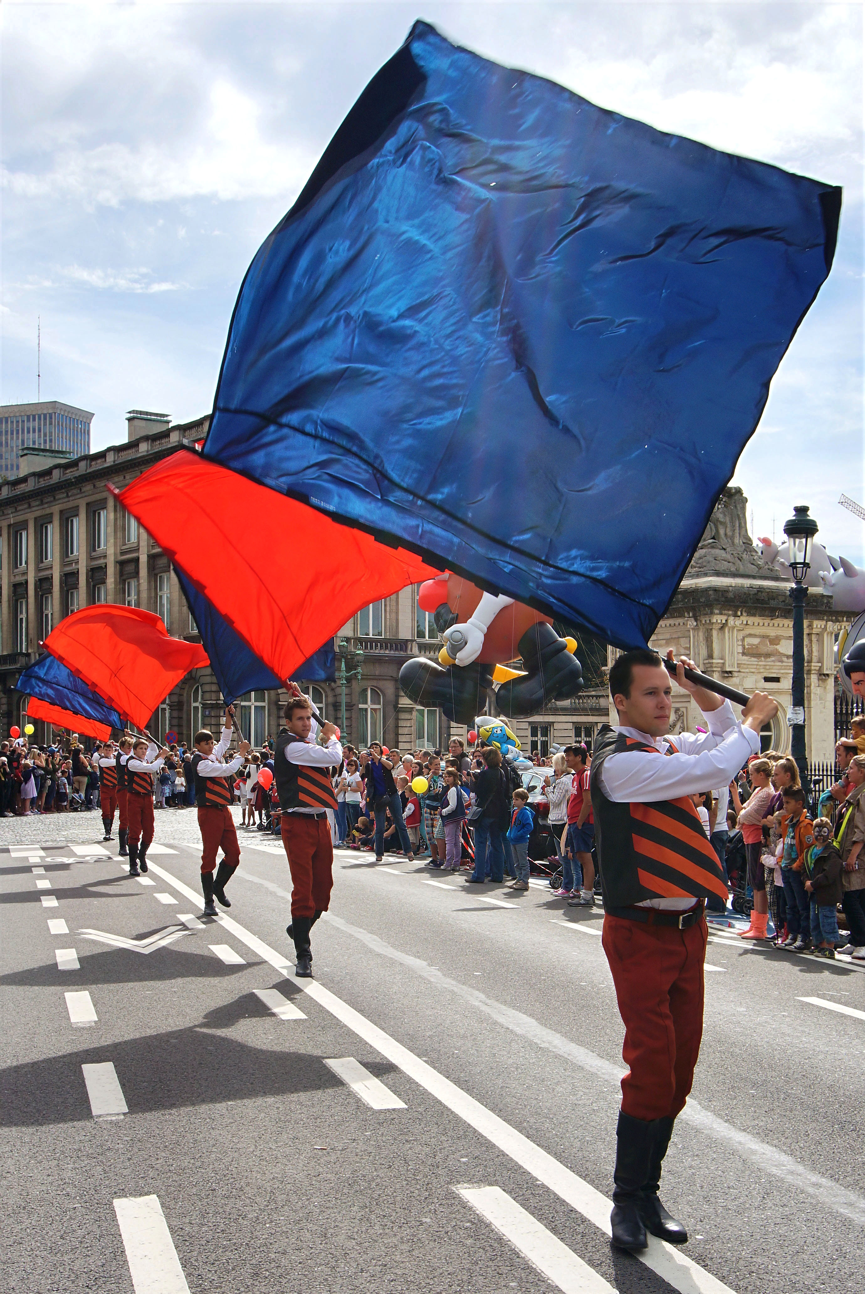 Balloon’s Day Parade lors de la Fête de la BD à Bruxelles, le 7 septembre 2013.