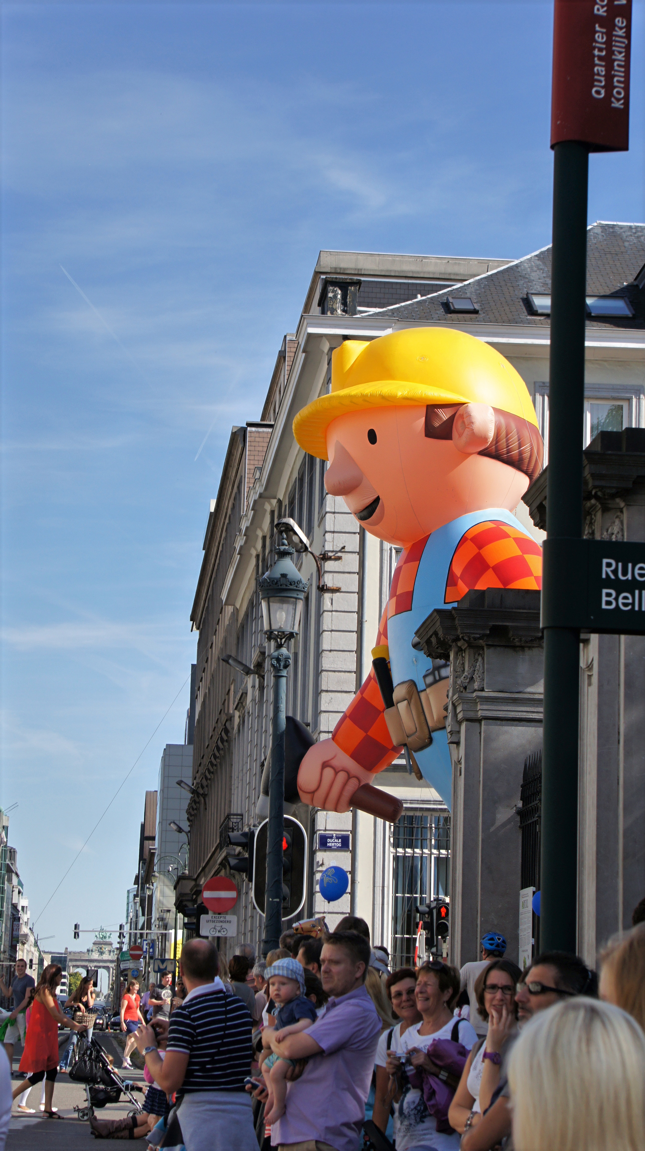 Balloon’s Day Parade, Fête de la BD, Bruxelles, 8 septembre 2012.