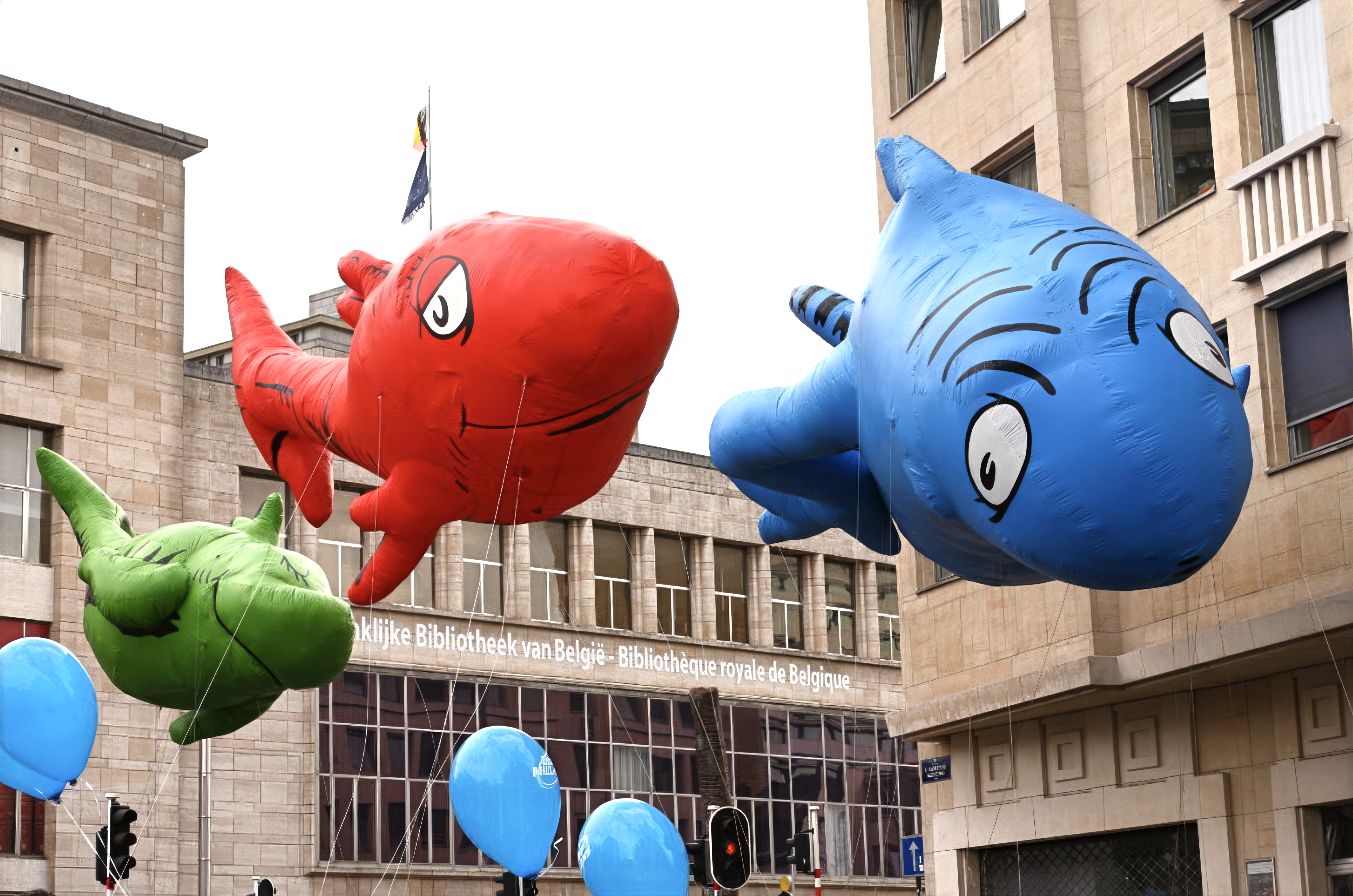 Balloon’s Day Parade, Fête de la BD, Bruxelles, 4 septembre 2010.
