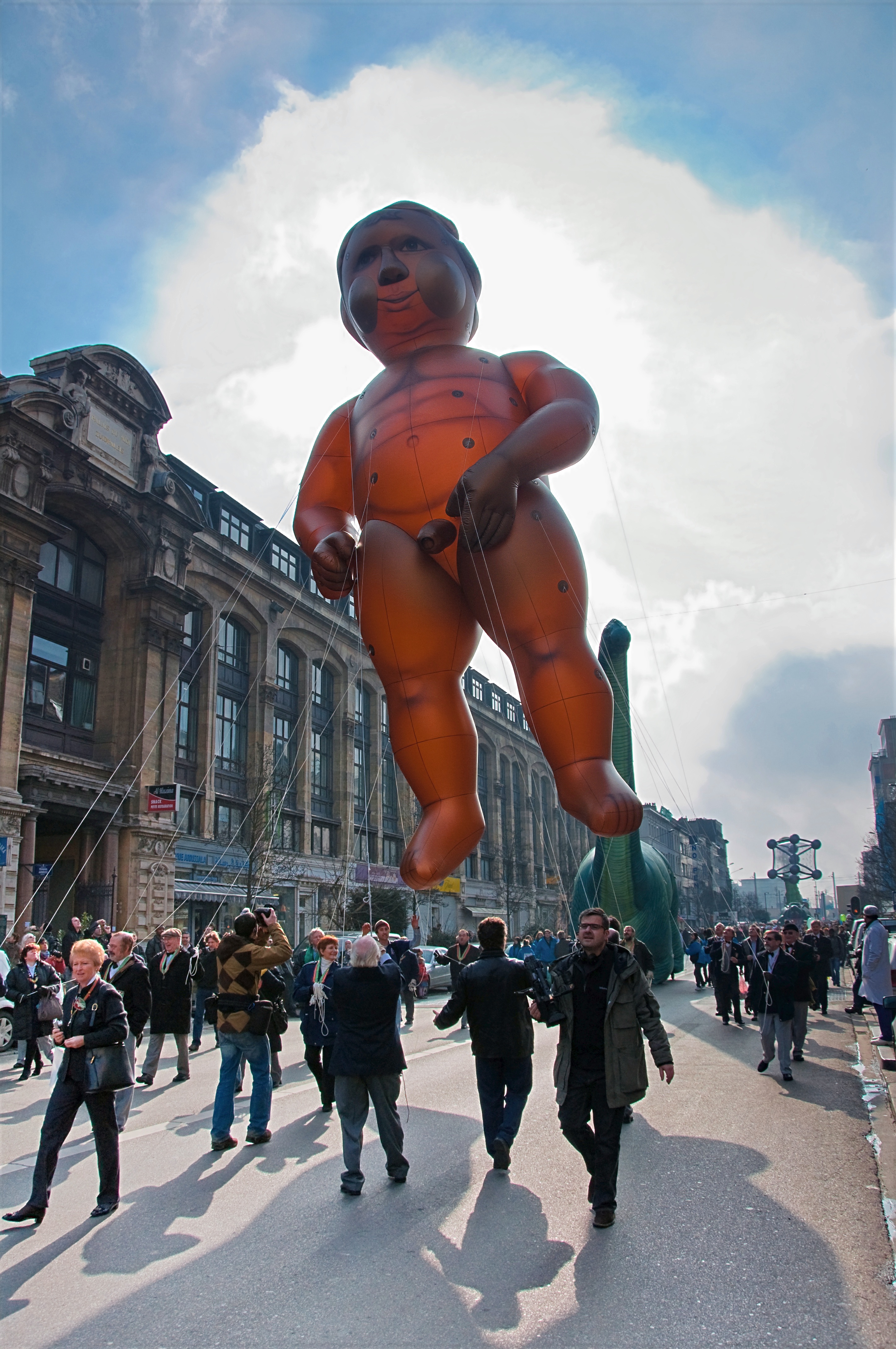 Balloon’s Day Parade dans le centre de Bruxelles, 28 février 2009.