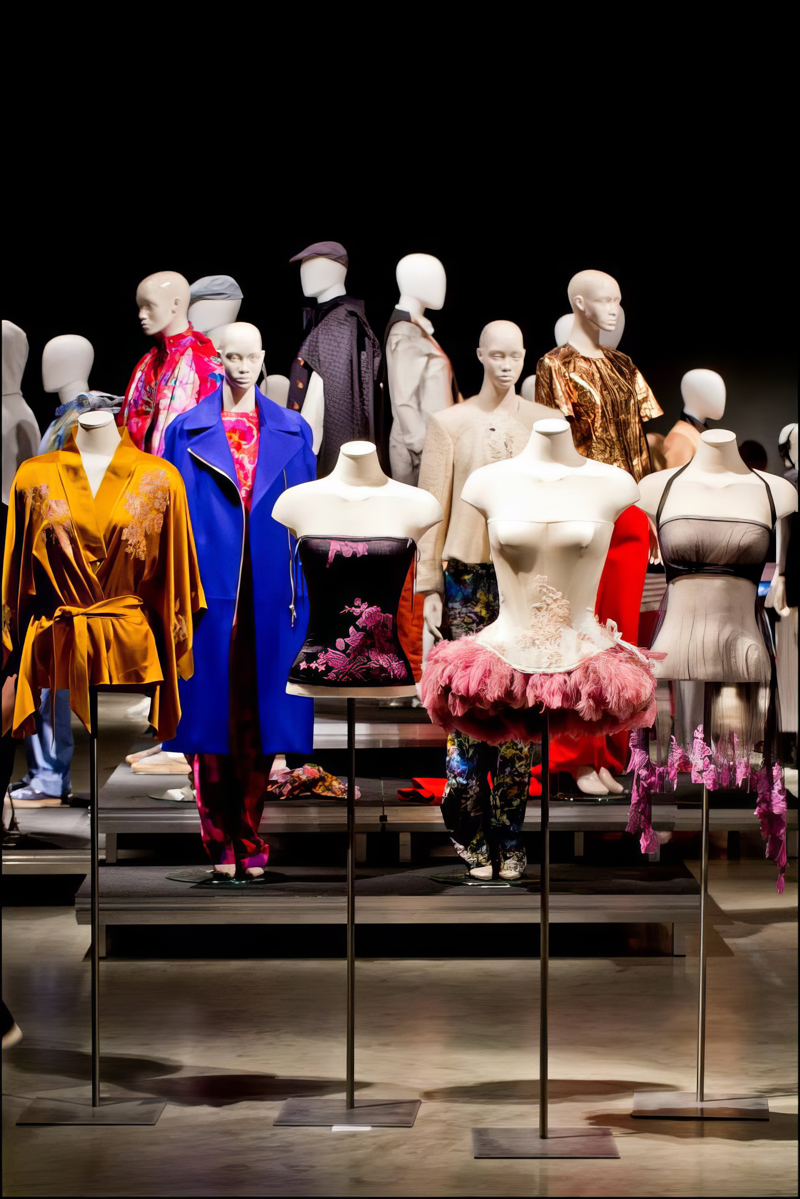 Mannequins des Brussels Fashion Days 2013.