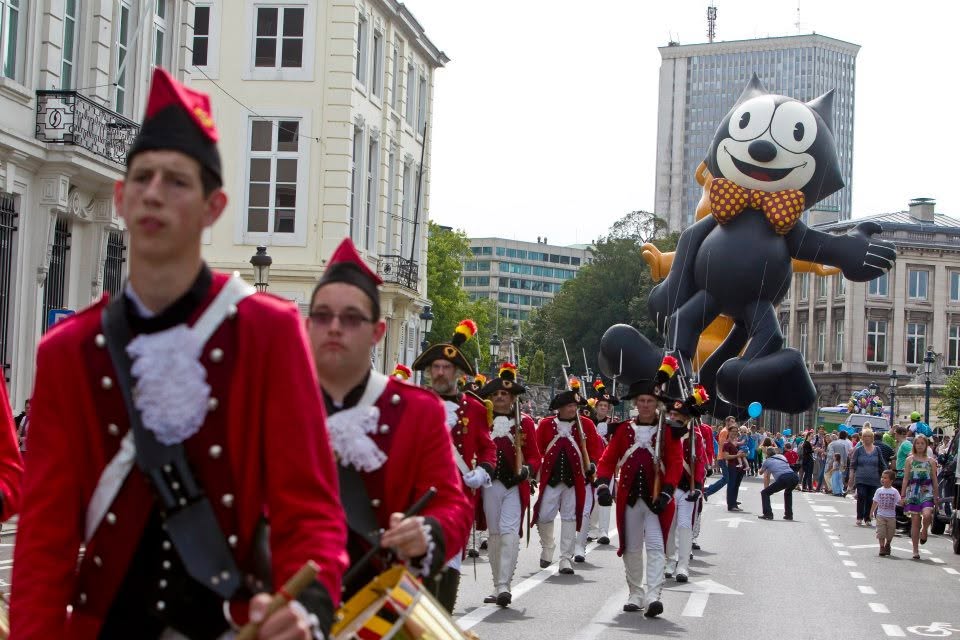 Balloon’s Day Parade, Fête de la BD, Bruxelles, 10 septembre 2011.