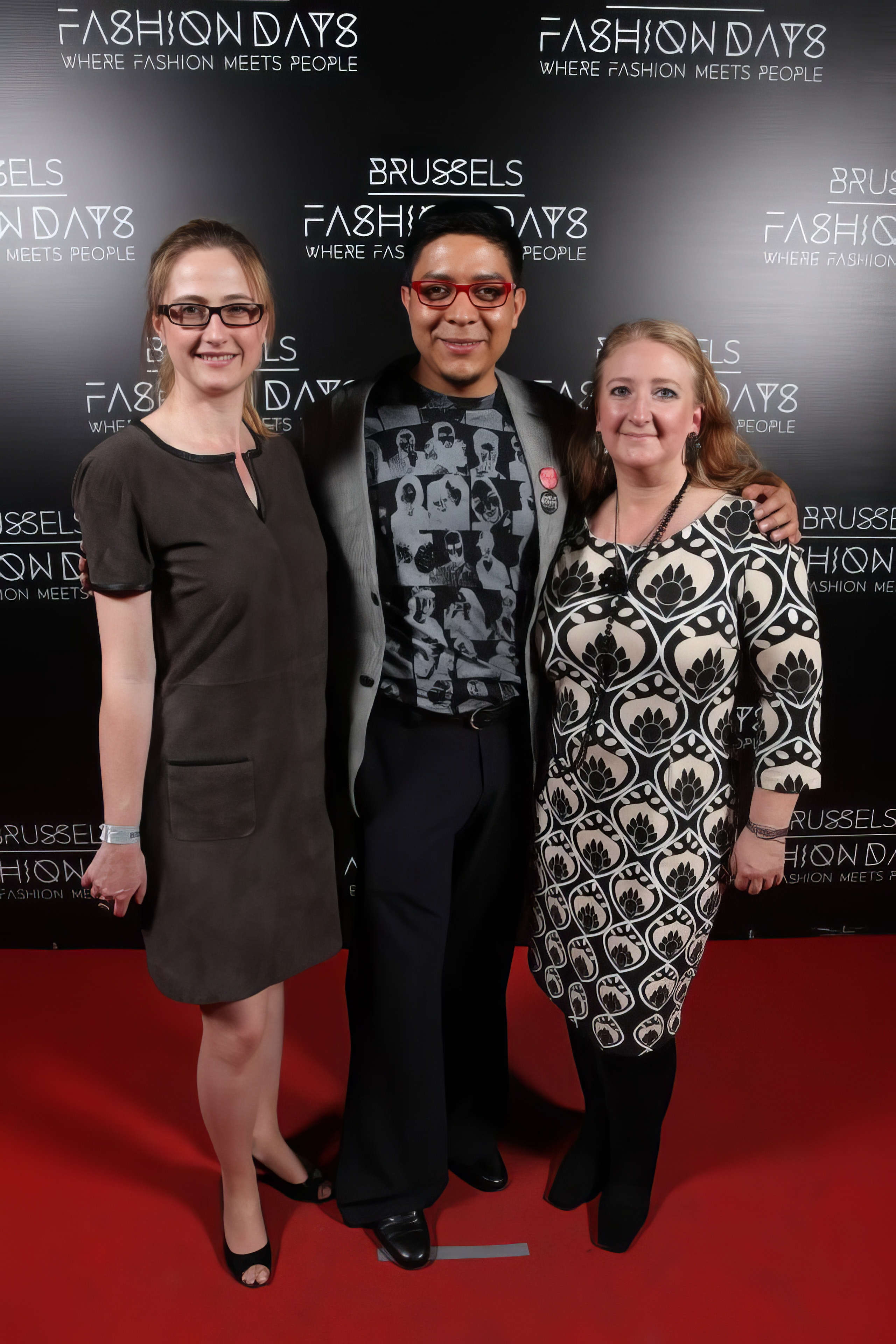 Photocall des Brussels Fashion Days 2012.