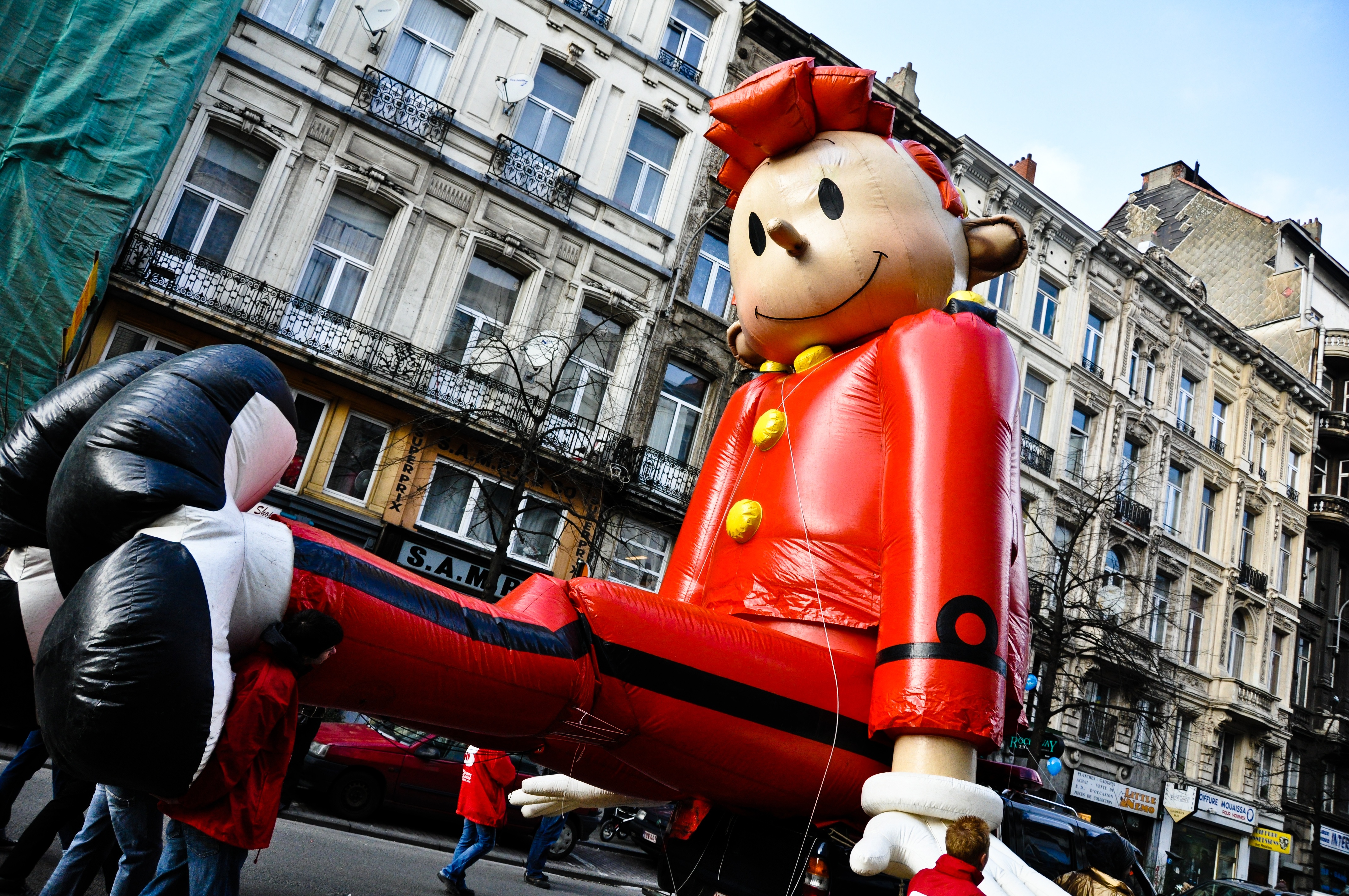 Balloon’s Day Parade dans le centre de Bruxelles, 28 février 2009.