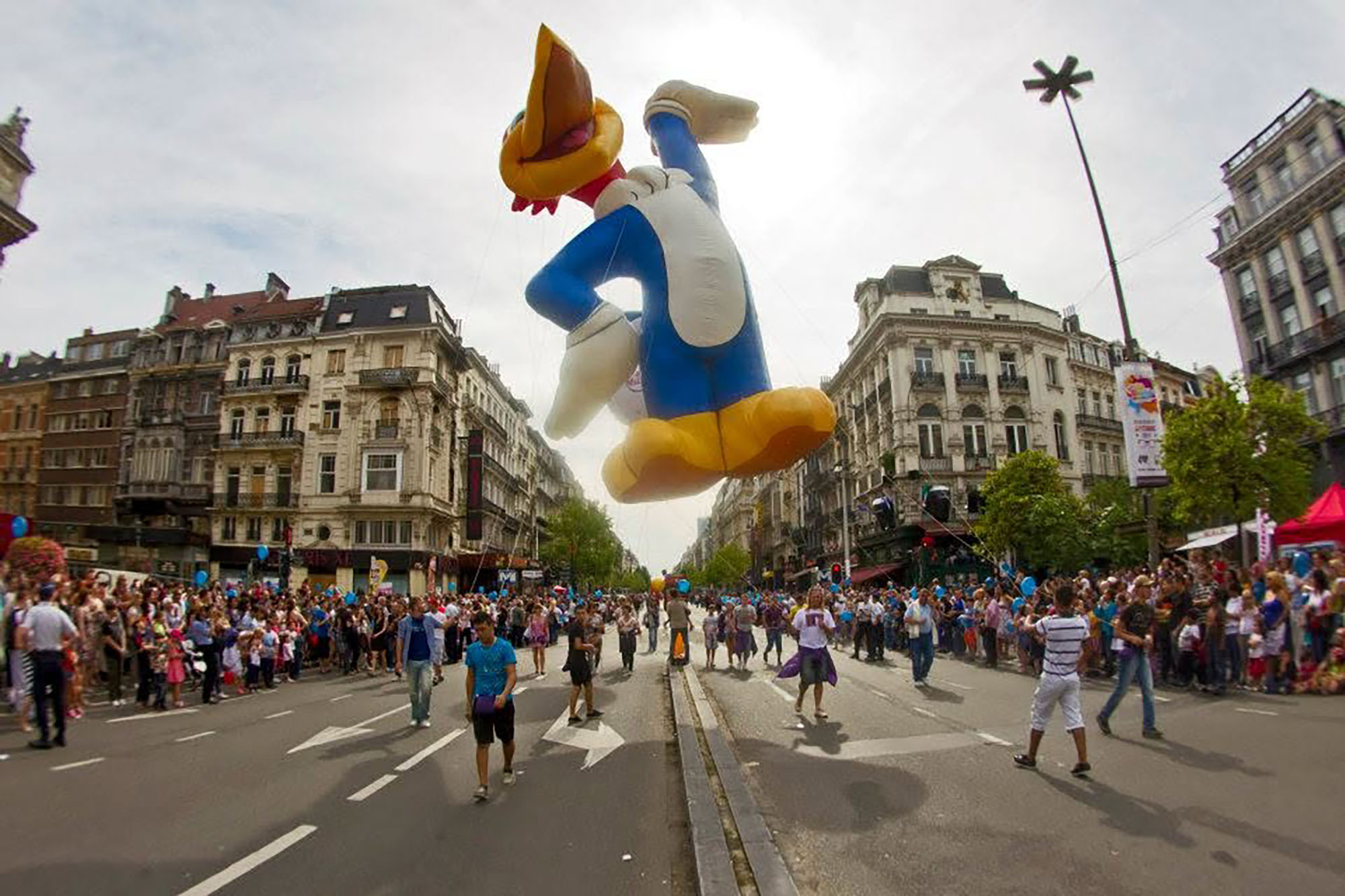 Balloon’s Day Parade, Fête de la BD, Bruxelles, 10 septembre 2011.