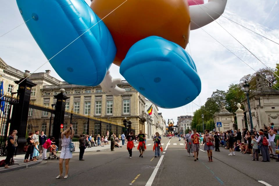 Balloon’s Day Parade, Fête de la BD, Bruxelles, 10 septembre 2011.