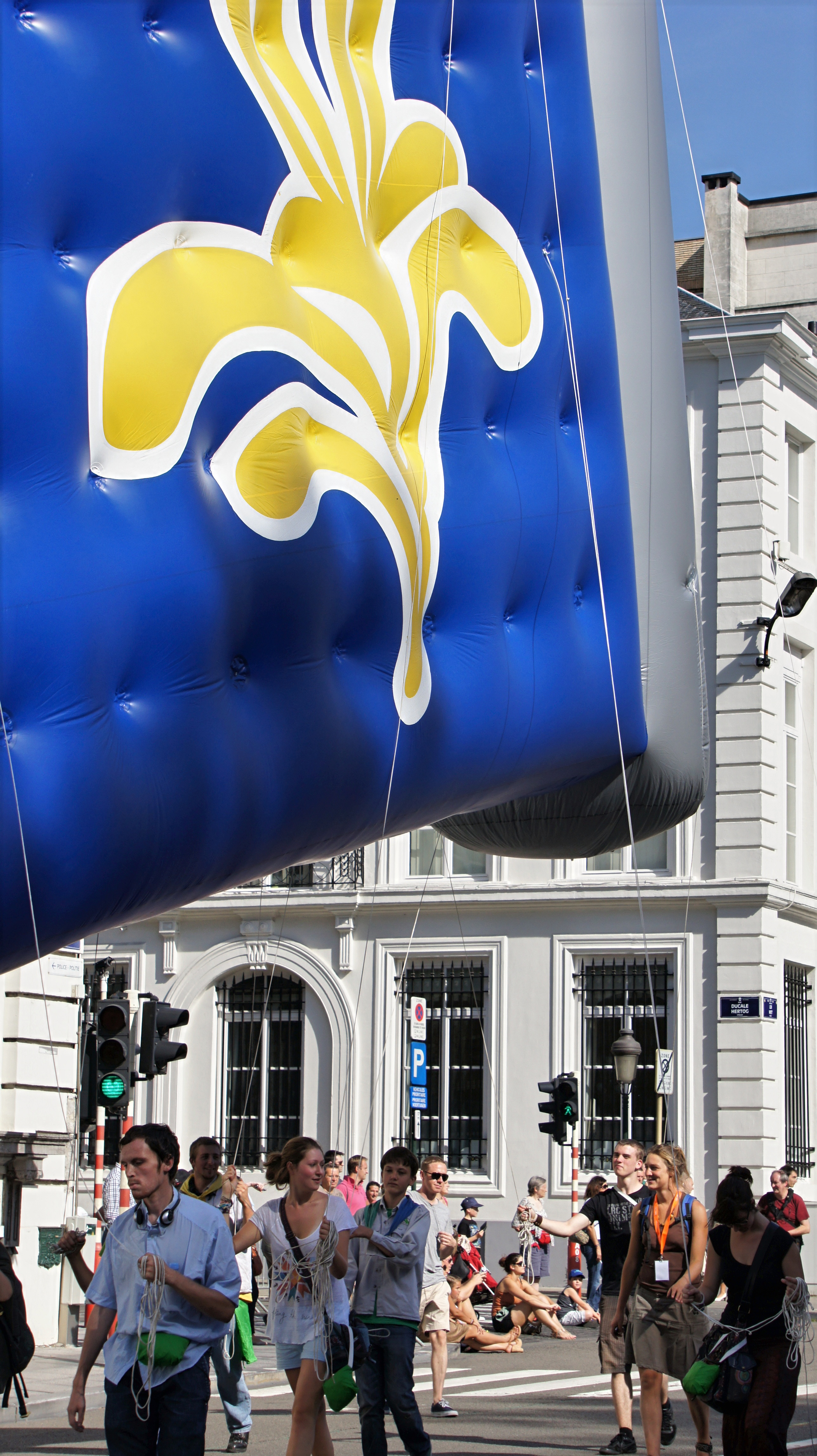 Balloon’s Day Parade, Fête de la BD, Bruxelles, 8 septembre 2012.