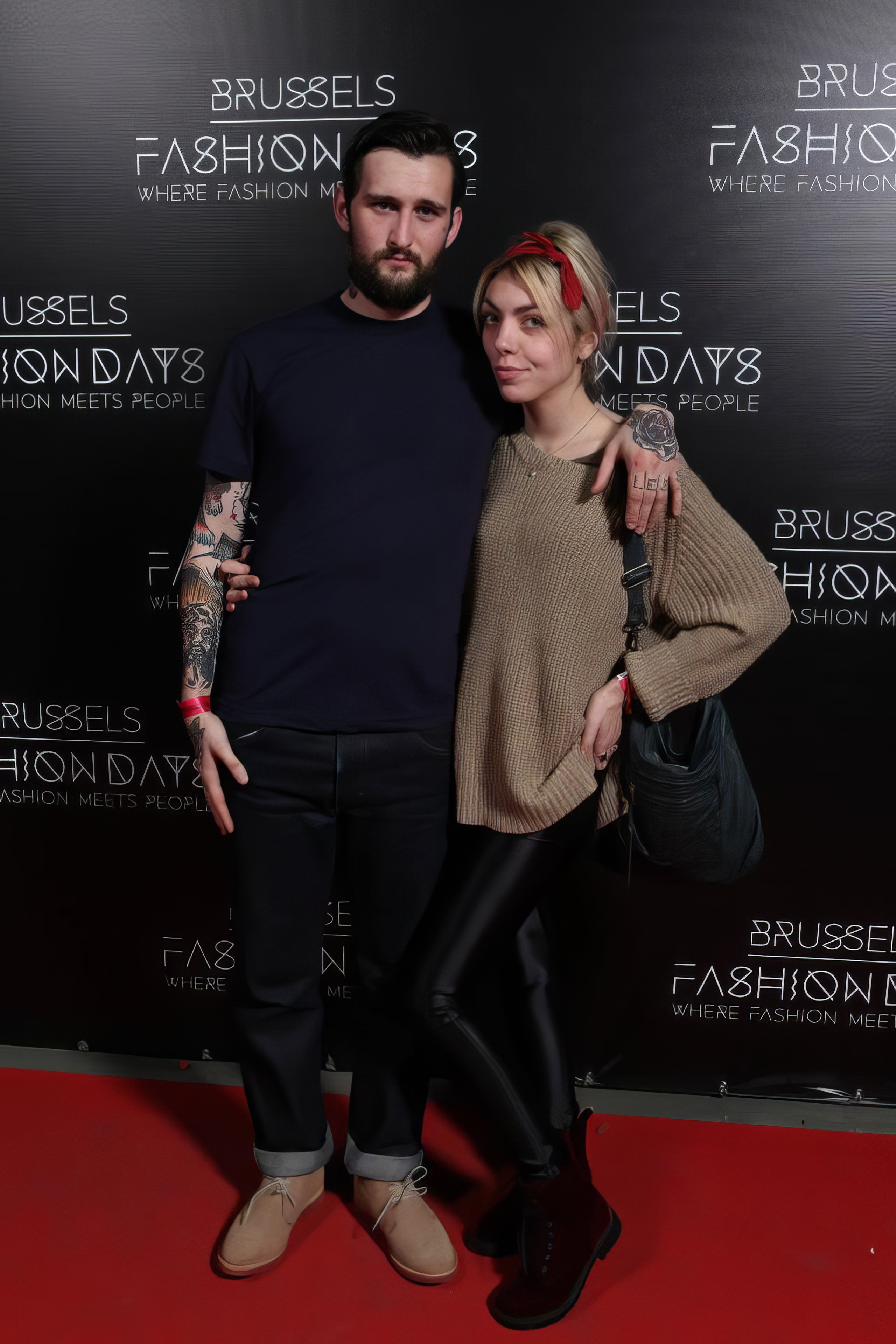 Photocall des Brussels Fashion Days 2012.