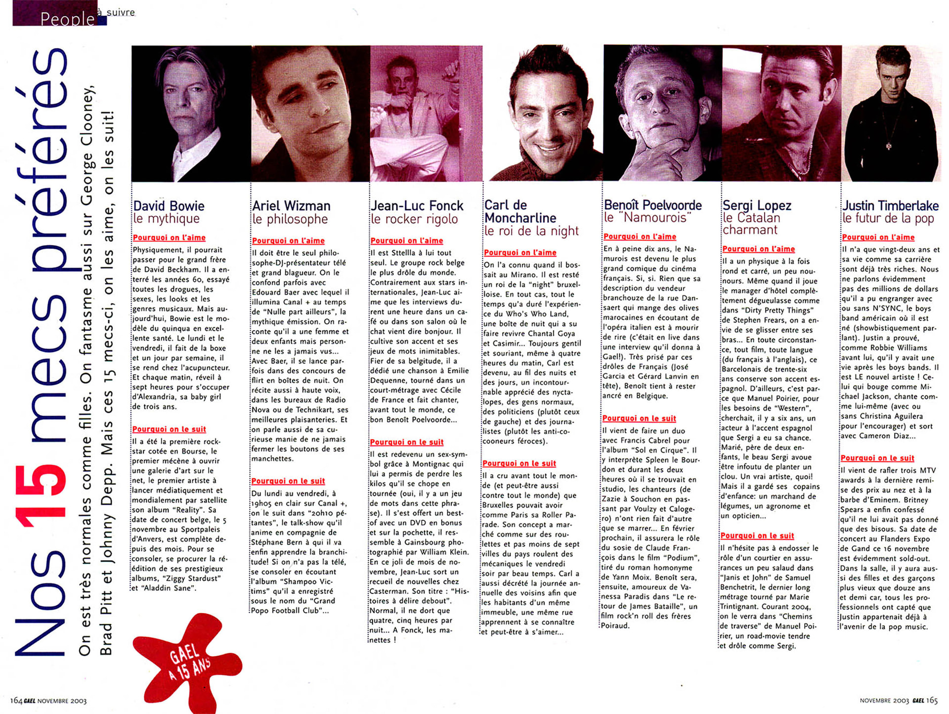 Our 15 Favorite Guys