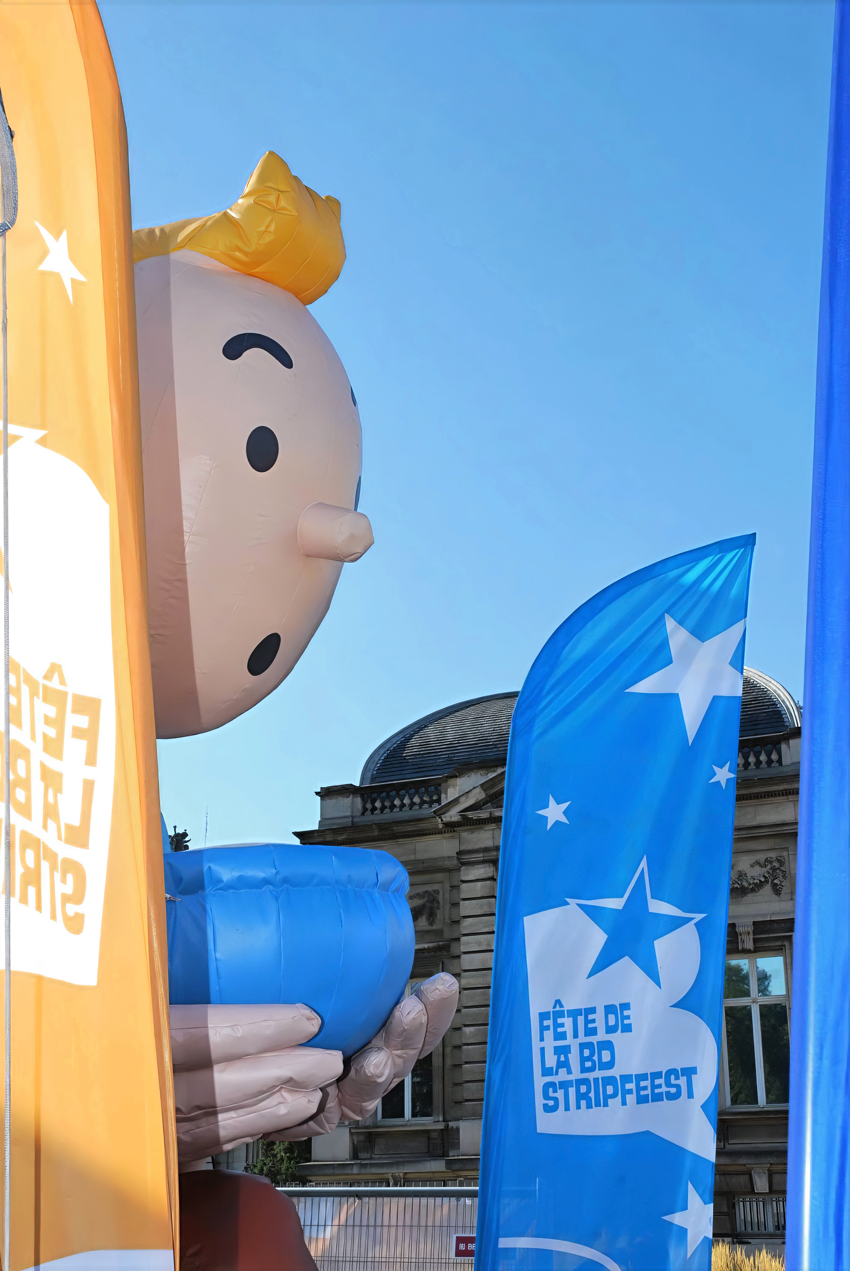 Balloon’s Day Parade, Fête de la BD, Bruxelles, 6 septembre 2014.