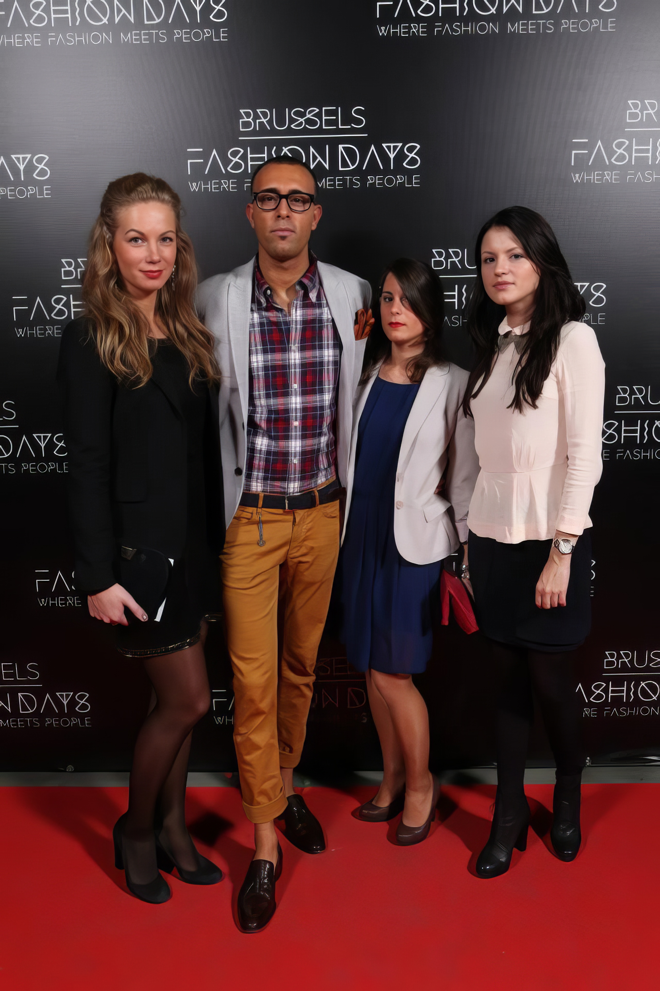 Photocall des Brussels Fashion Days 2012.