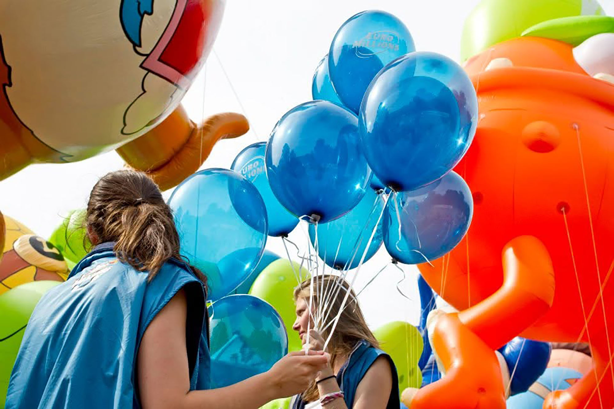 Balloon’s Day Parade, Fête de la BD, Bruxelles, 10 septembre 2011.