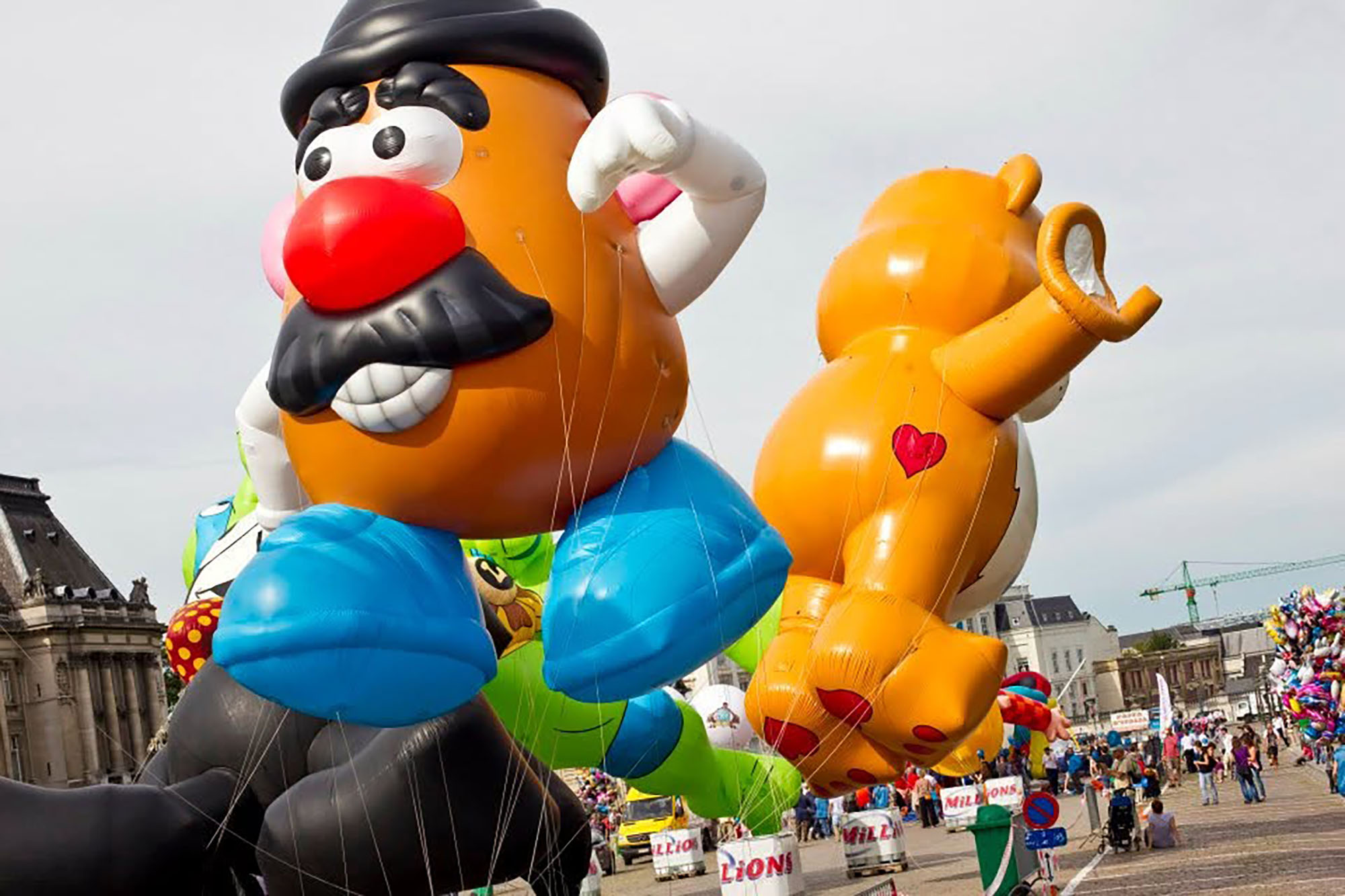 Balloon’s Day Parade, Fête de la BD, Bruxelles, 10 septembre 2011.