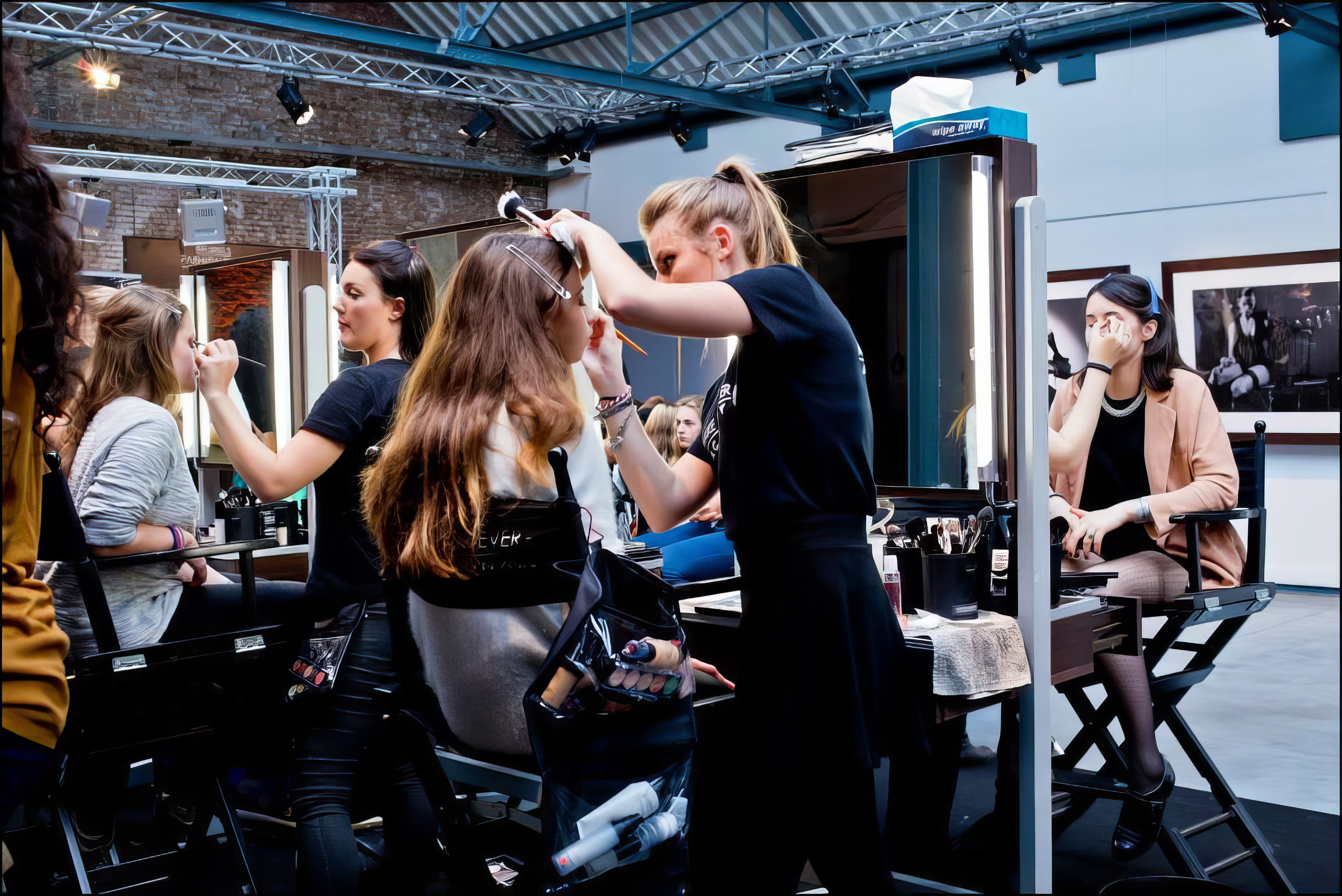Make-up des Brussels Fashion Days 2013.